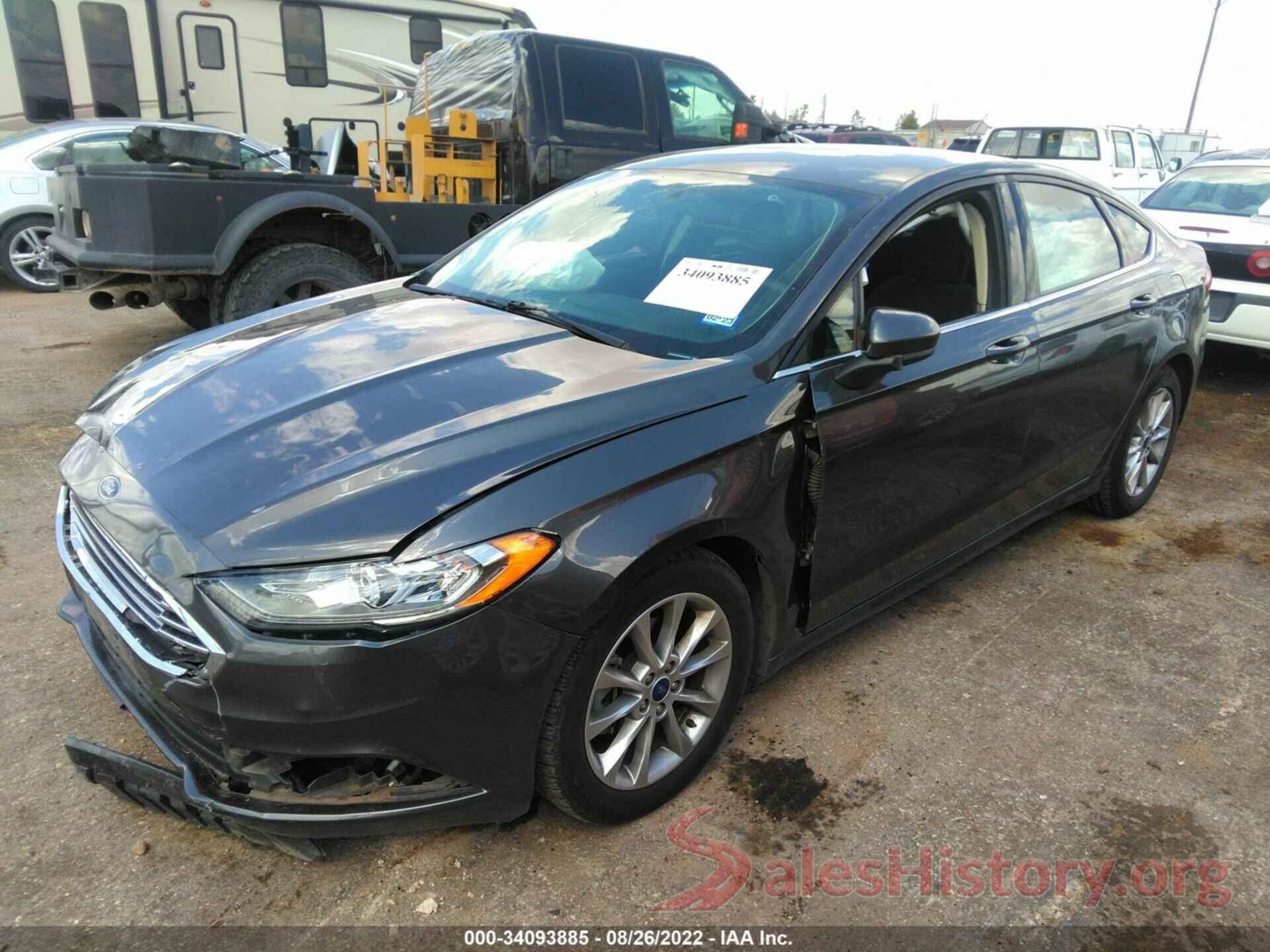 3FA6P0H78HR165495 2017 FORD FUSION