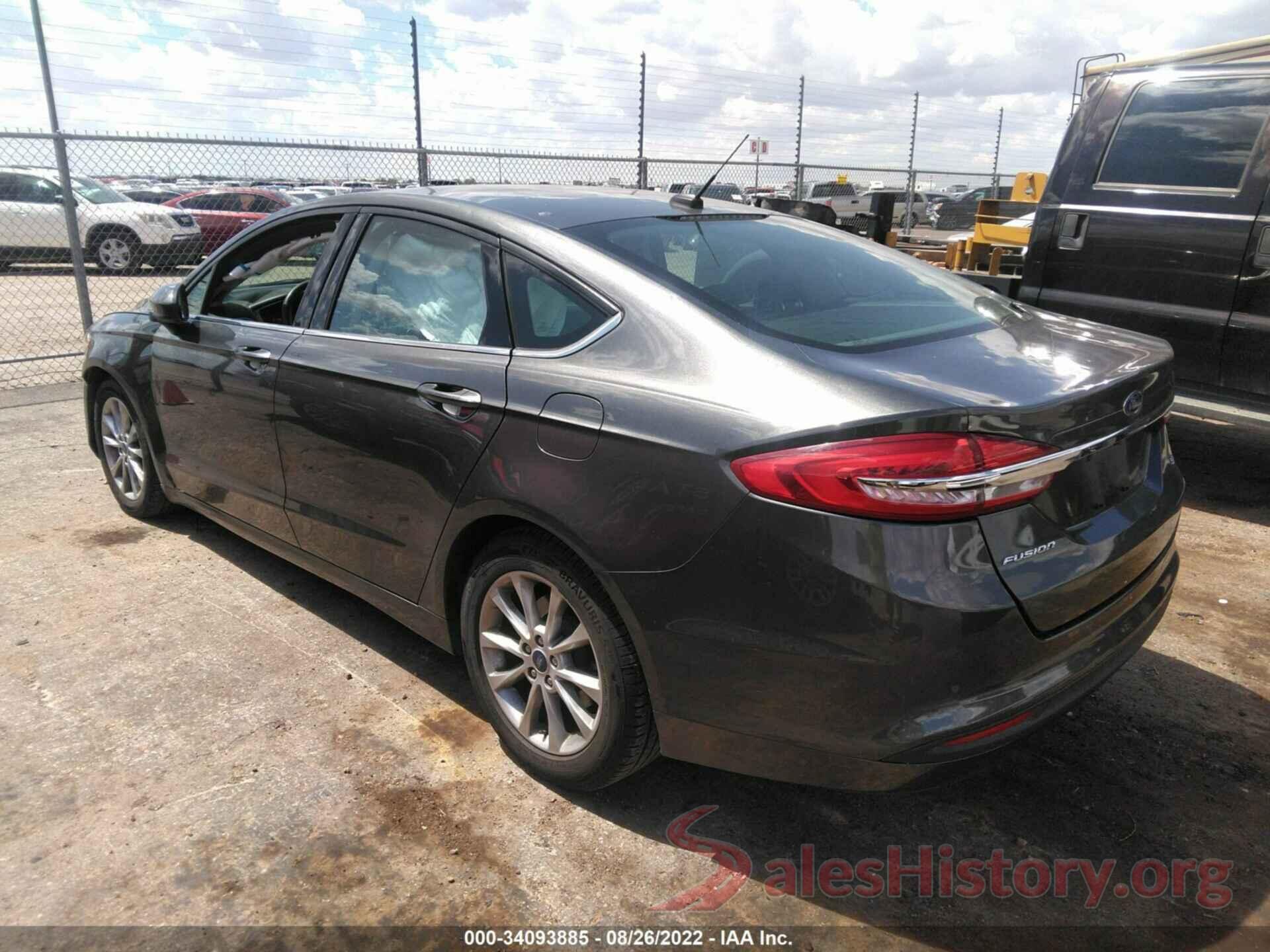 3FA6P0H78HR165495 2017 FORD FUSION