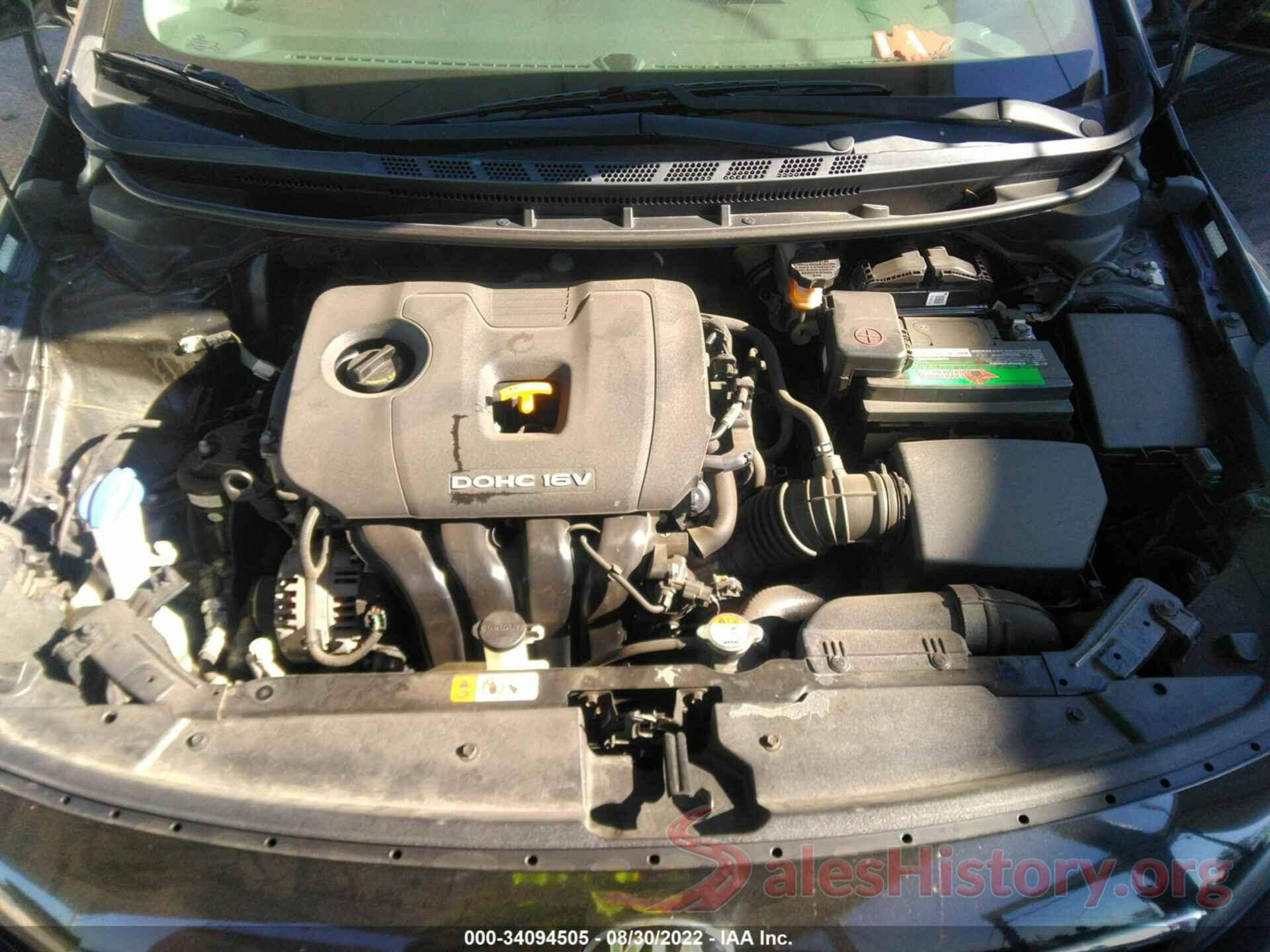 3KPFK4A7XHE045165 2017 KIA FORTE