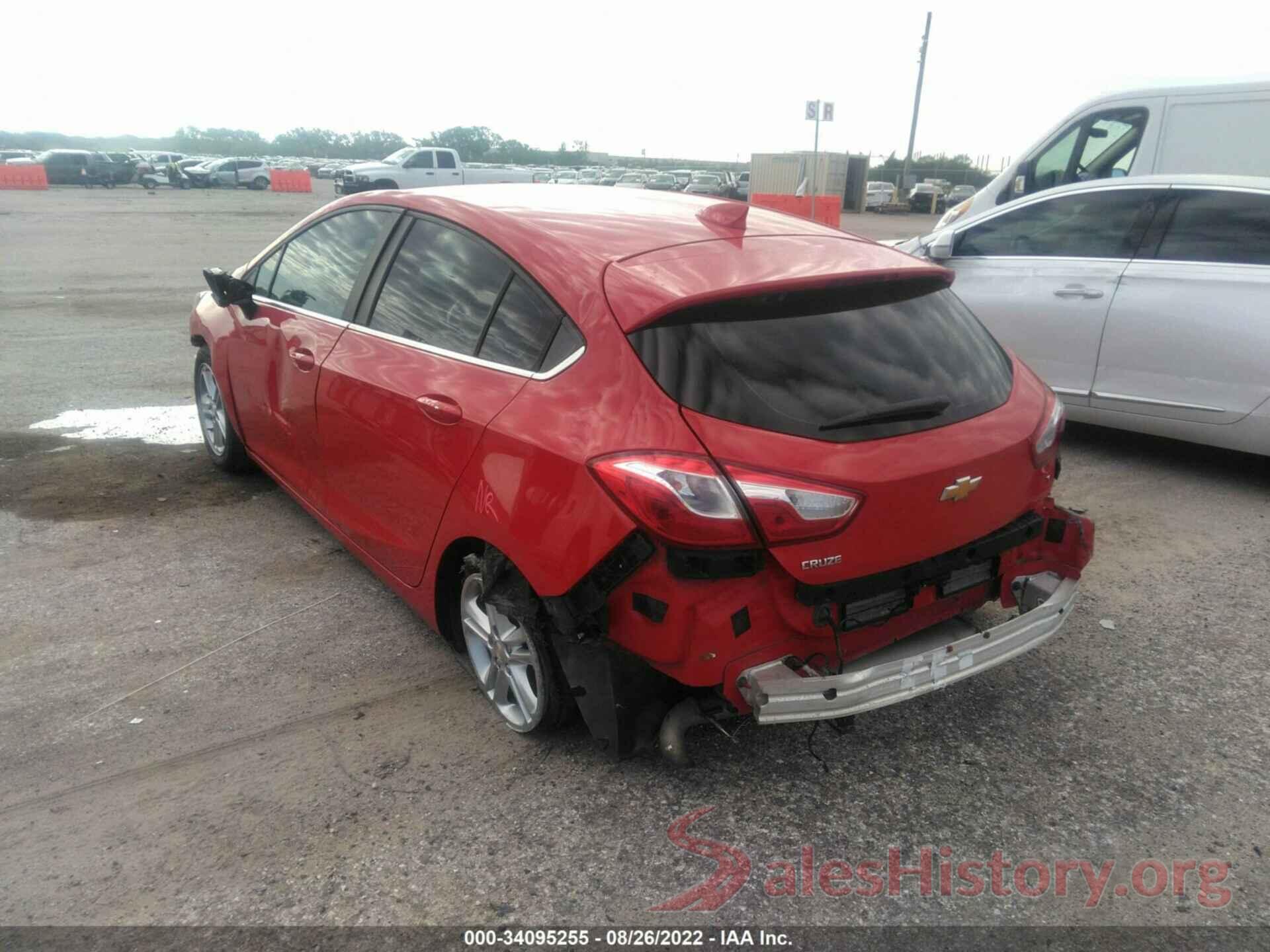 3G1BE6SM4HS581982 2017 CHEVROLET CRUZE