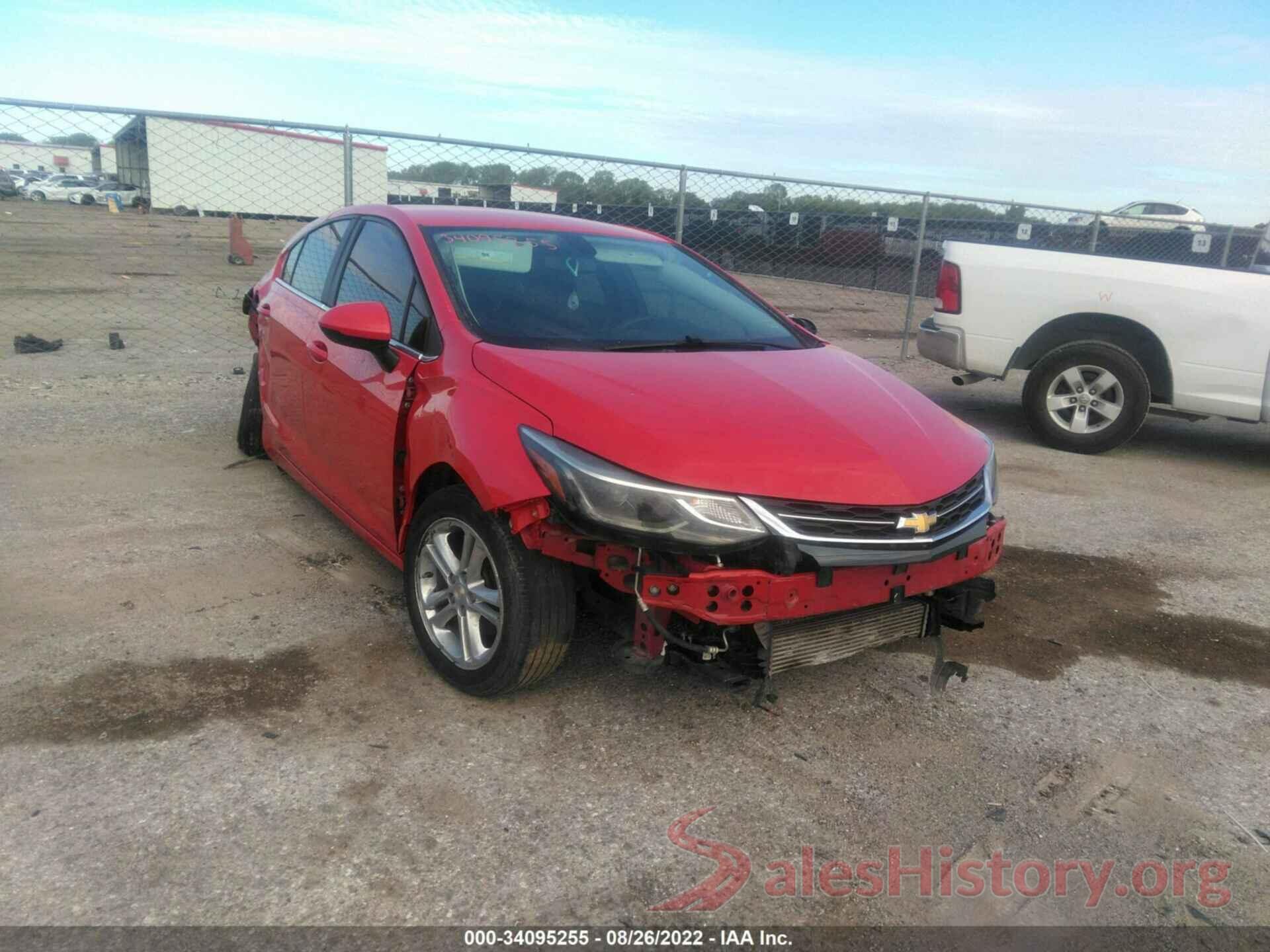 3G1BE6SM4HS581982 2017 CHEVROLET CRUZE