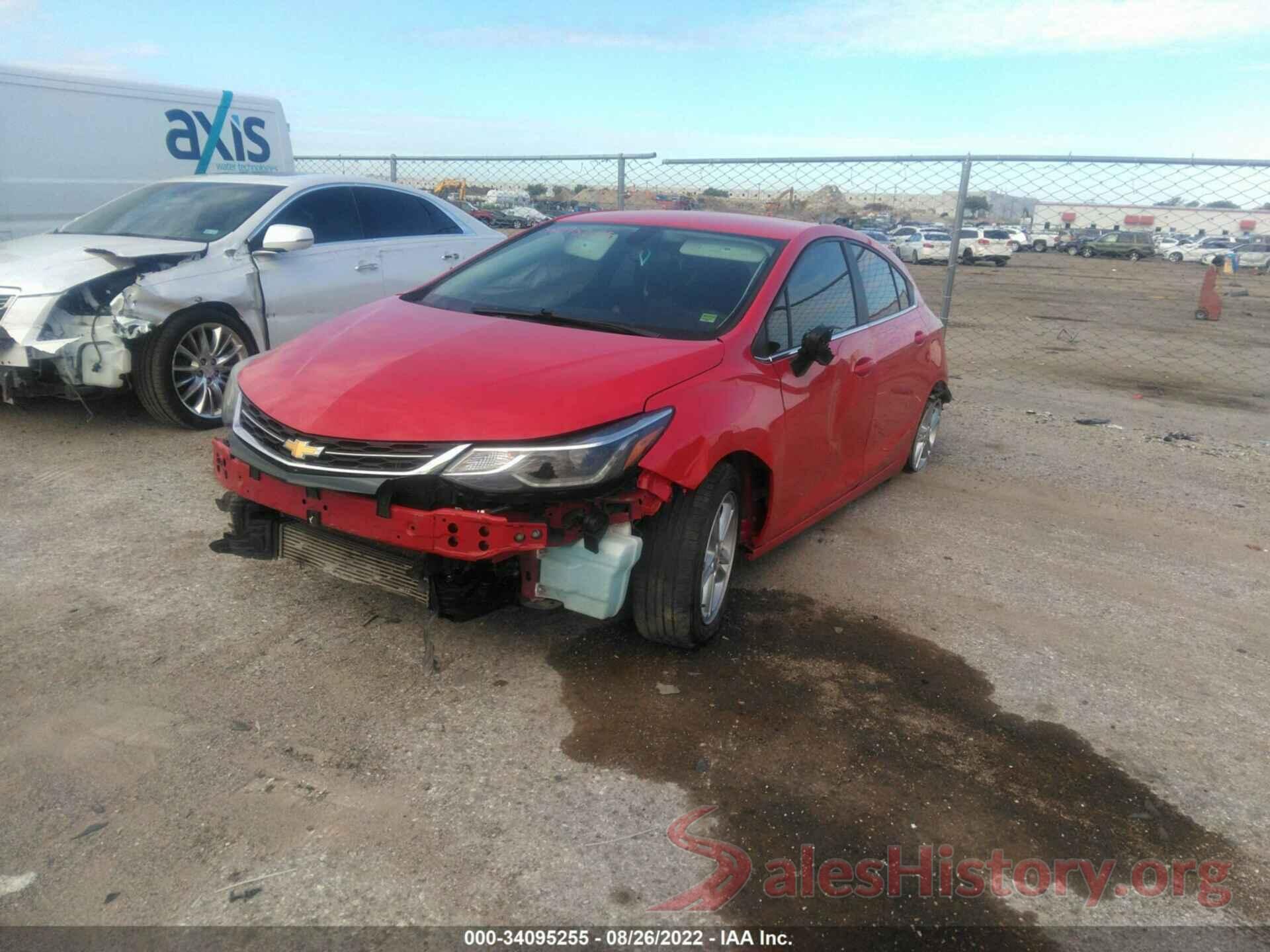 3G1BE6SM4HS581982 2017 CHEVROLET CRUZE