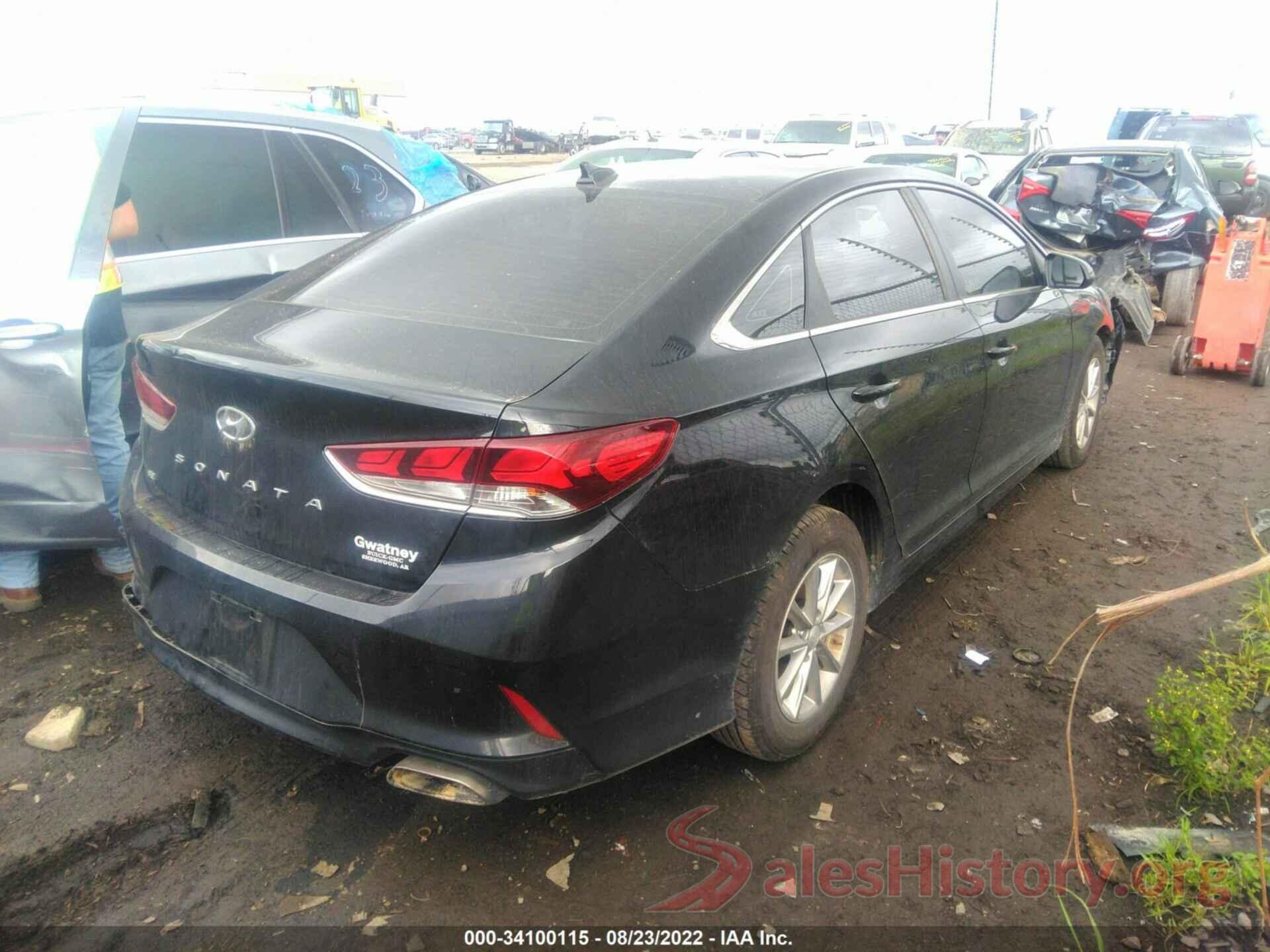 5NPE24AF4JH601216 2018 HYUNDAI SONATA