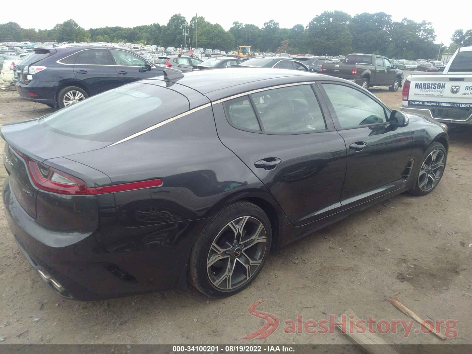 KNAE15LA3L6086679 2020 KIA STINGER