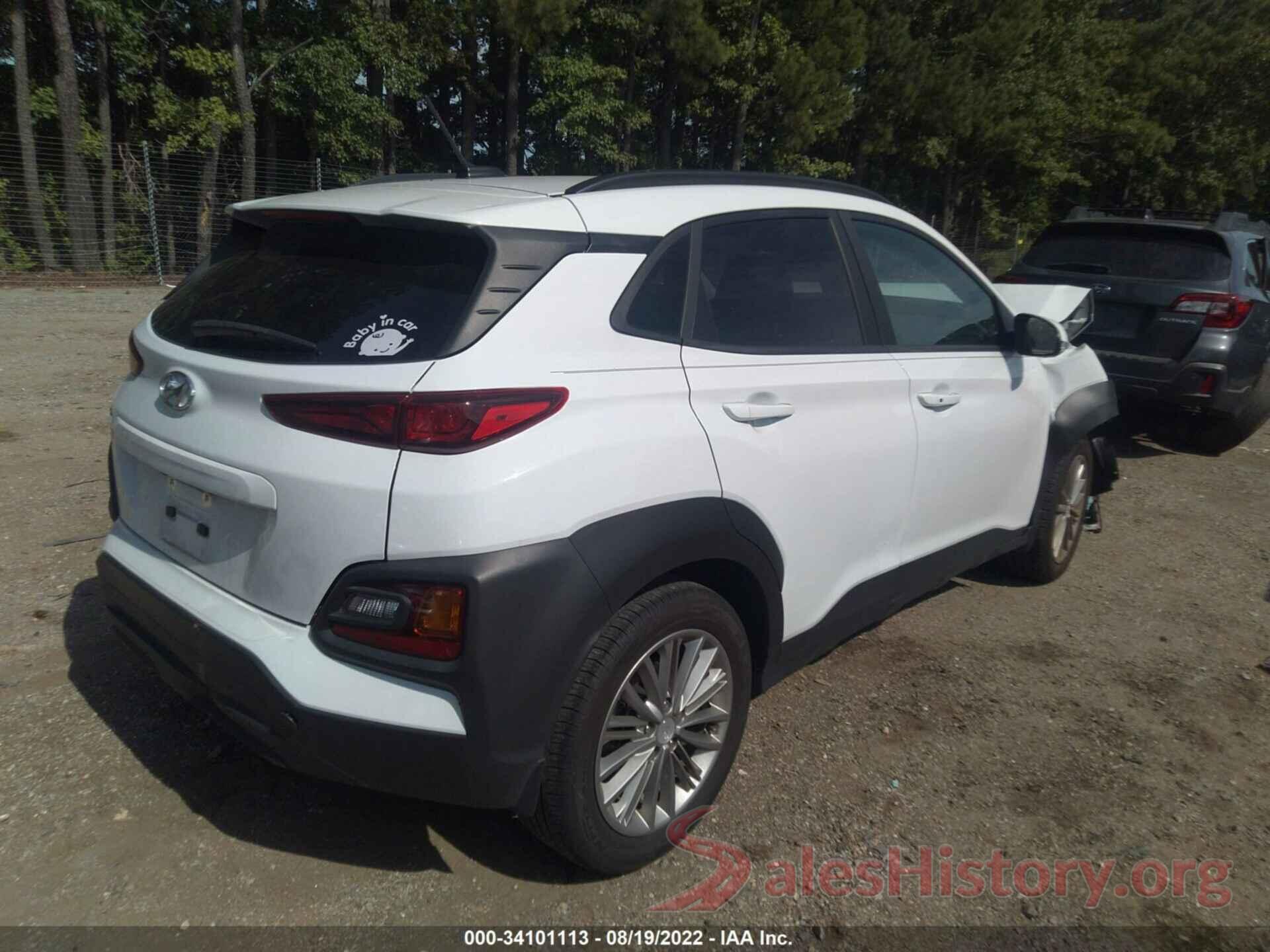 KM8K22AA2LU553408 2020 HYUNDAI KONA