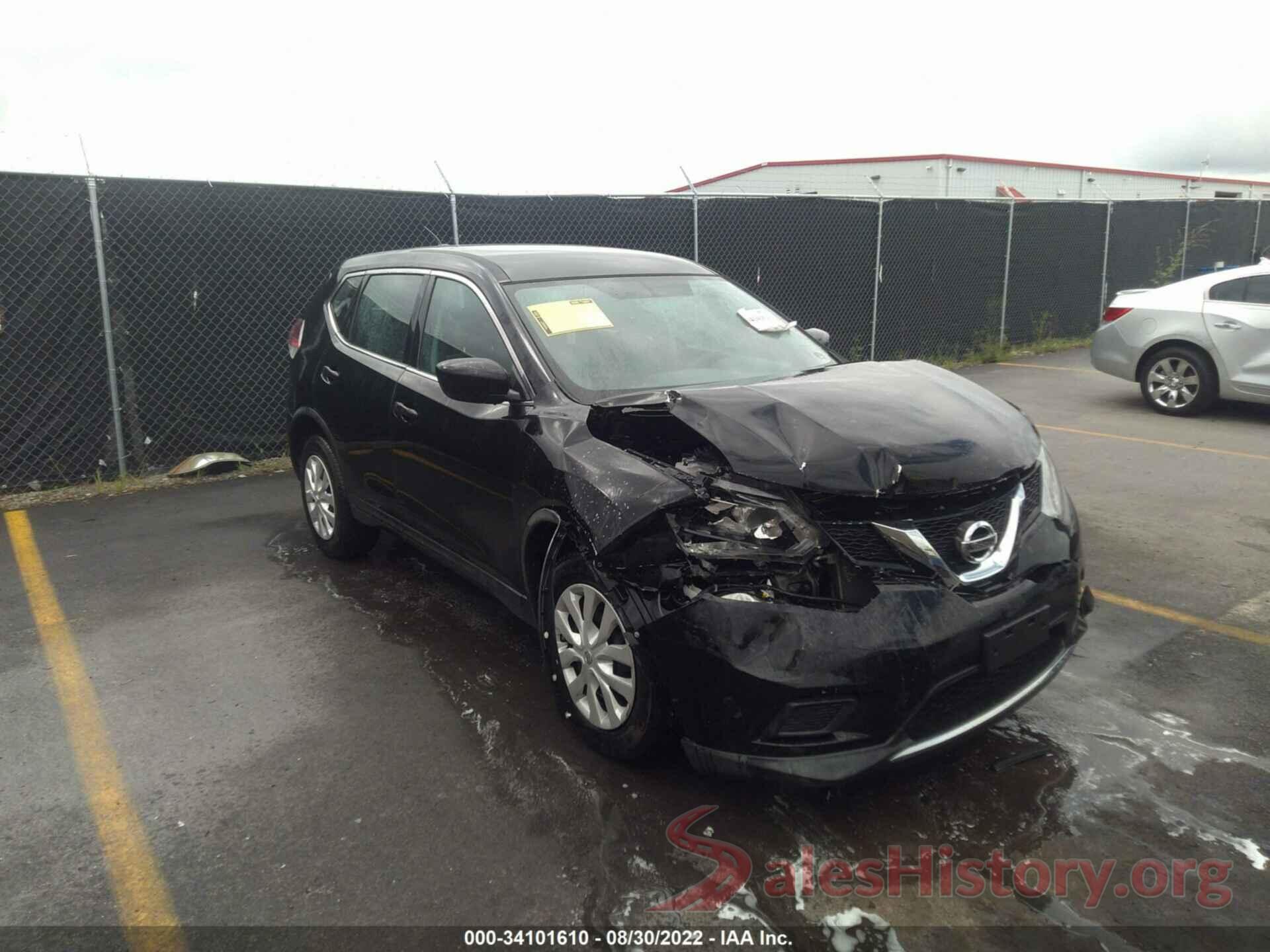 KNMAT2MV9GP691172 2016 NISSAN ROGUE