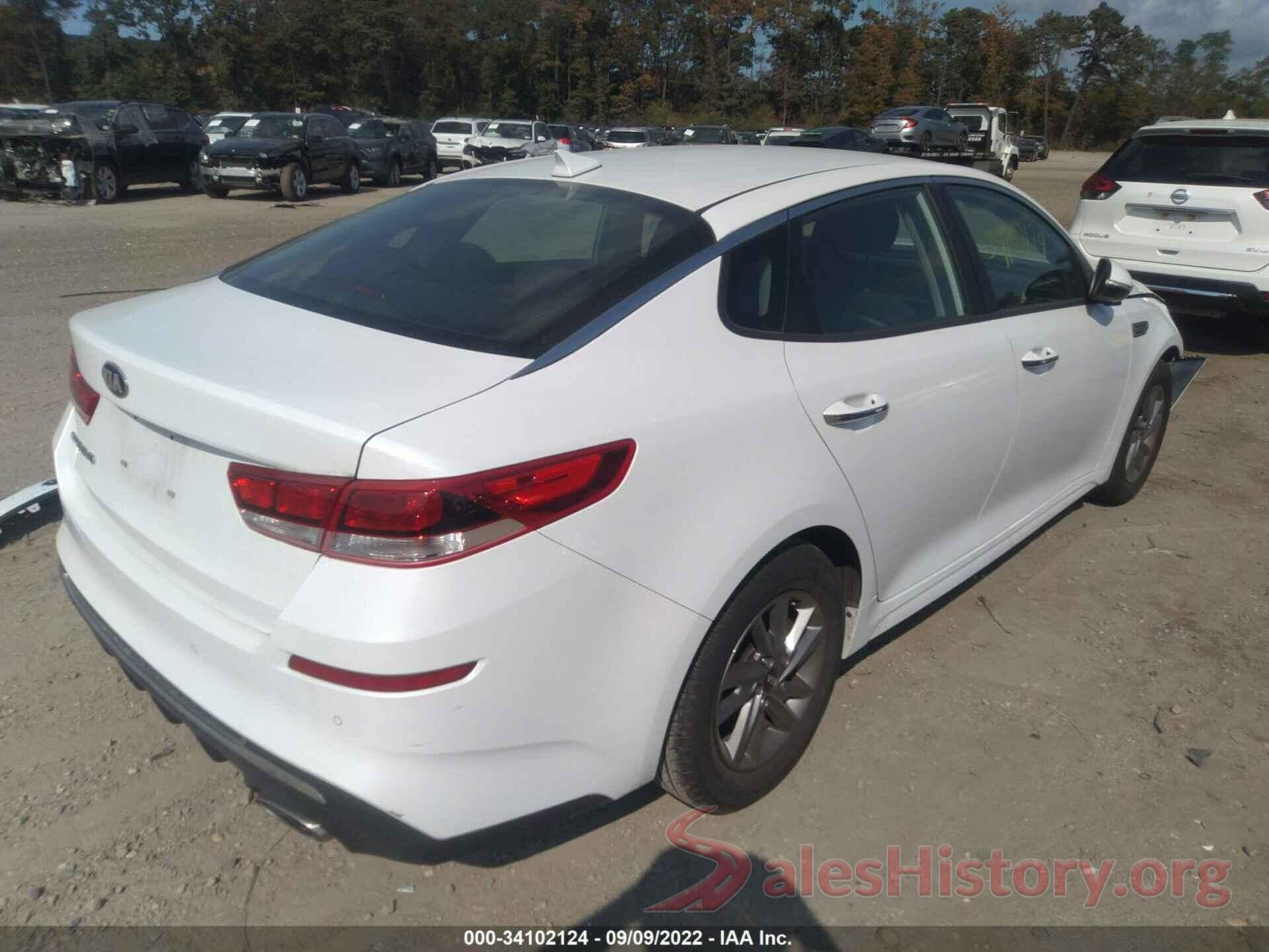 5XXGT4L32LG403421 2020 KIA OPTIMA