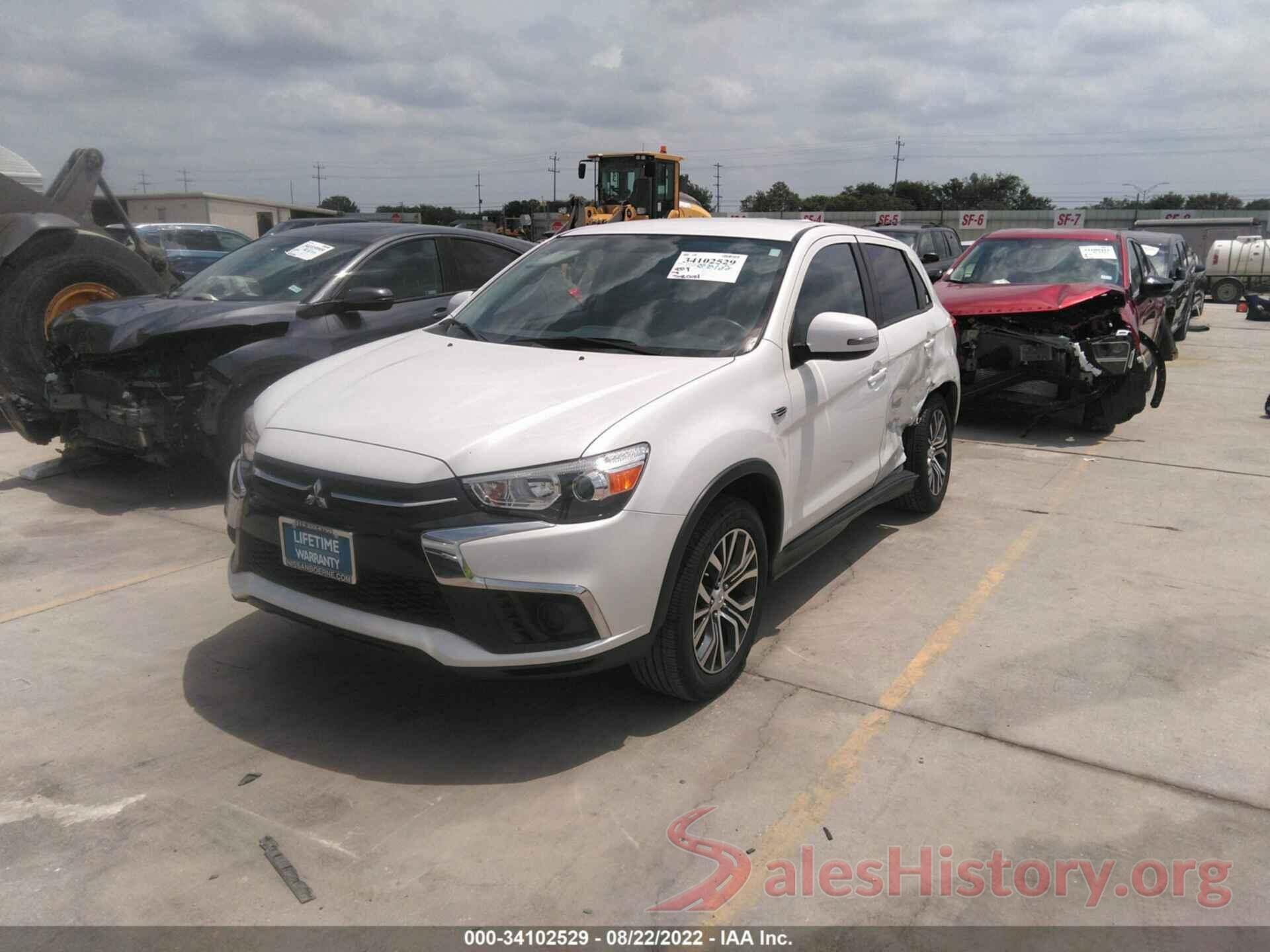 JA4AP3AU4JU021229 2018 MITSUBISHI OUTLANDER SPORT