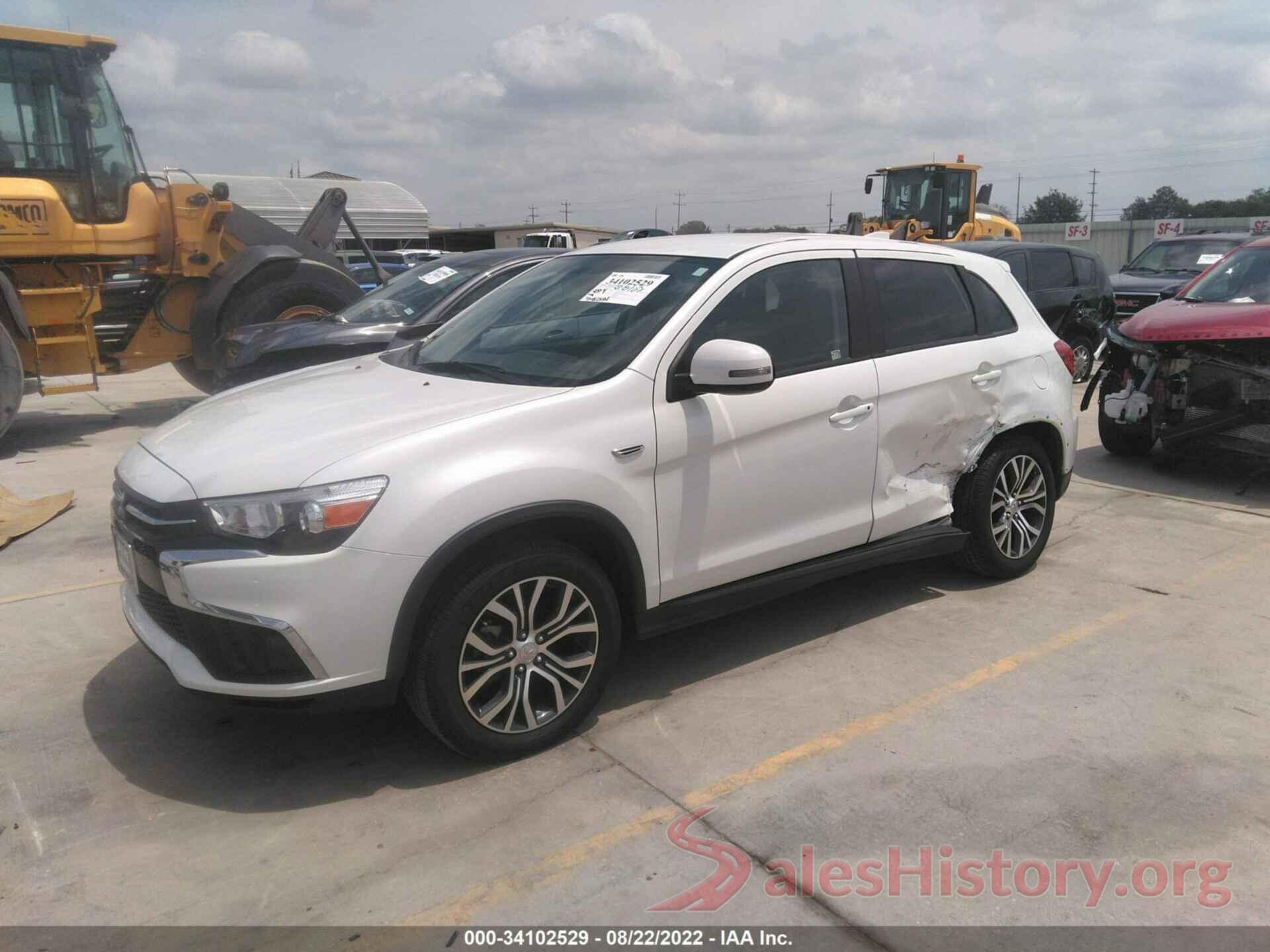 JA4AP3AU4JU021229 2018 MITSUBISHI OUTLANDER SPORT