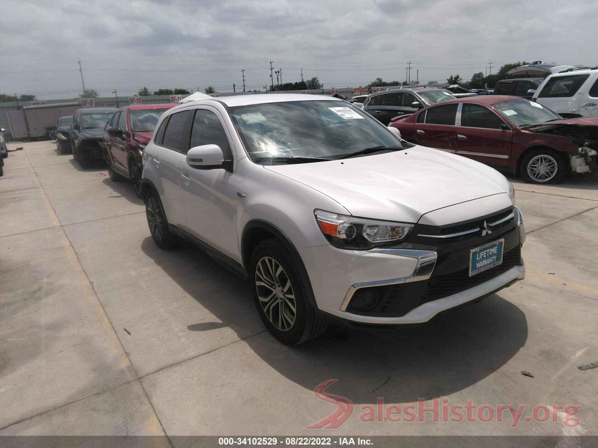 JA4AP3AU4JU021229 2018 MITSUBISHI OUTLANDER SPORT