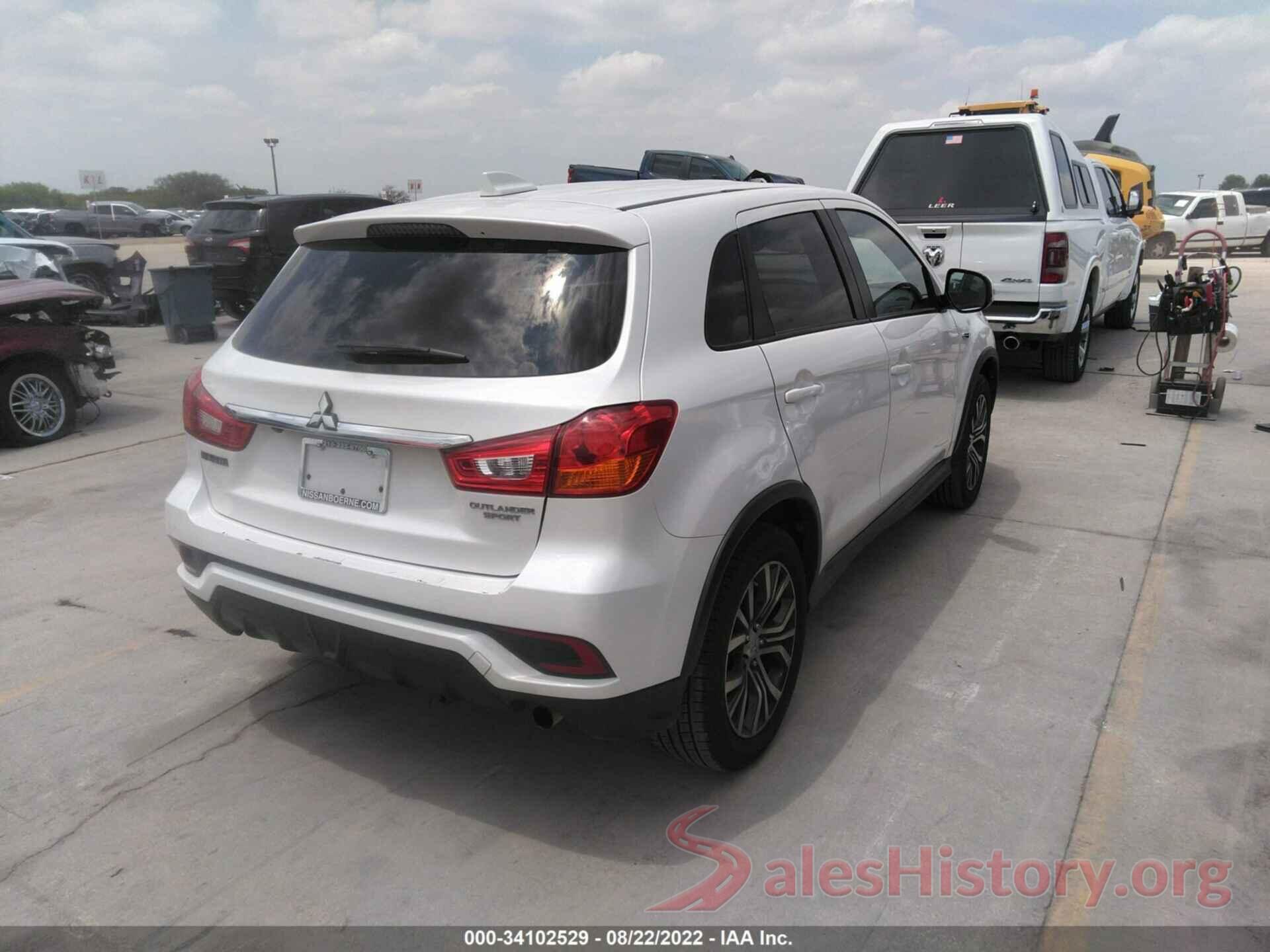 JA4AP3AU4JU021229 2018 MITSUBISHI OUTLANDER SPORT