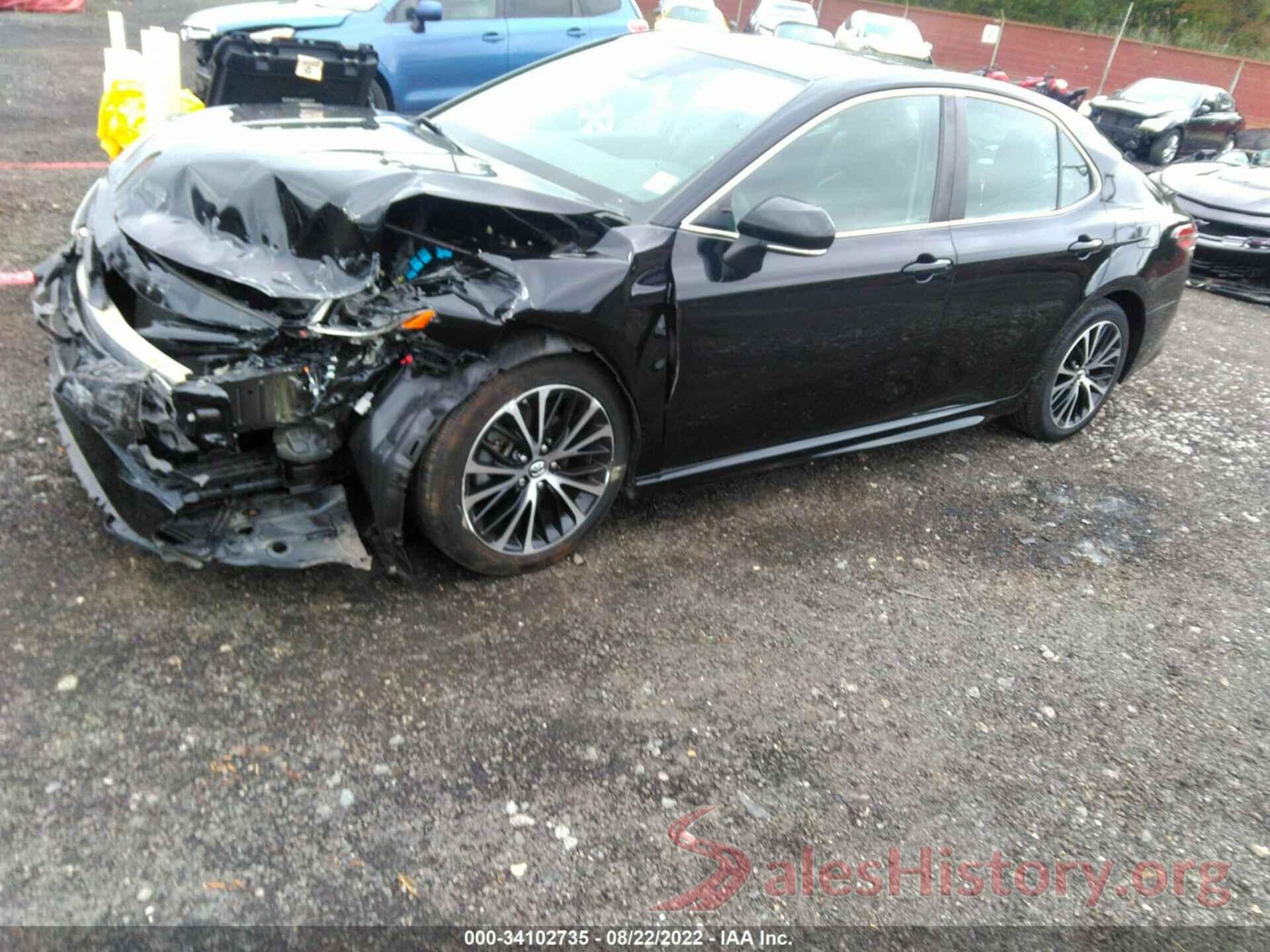 4T1B11HK7KU688829 2019 TOYOTA CAMRY