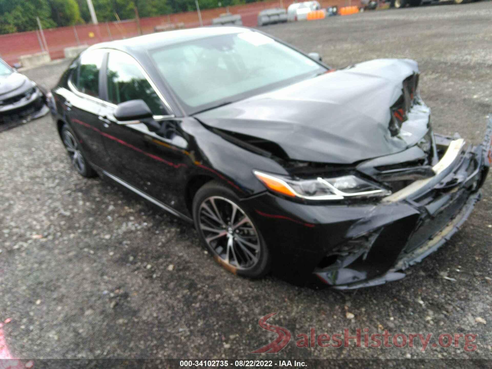 4T1B11HK7KU688829 2019 TOYOTA CAMRY