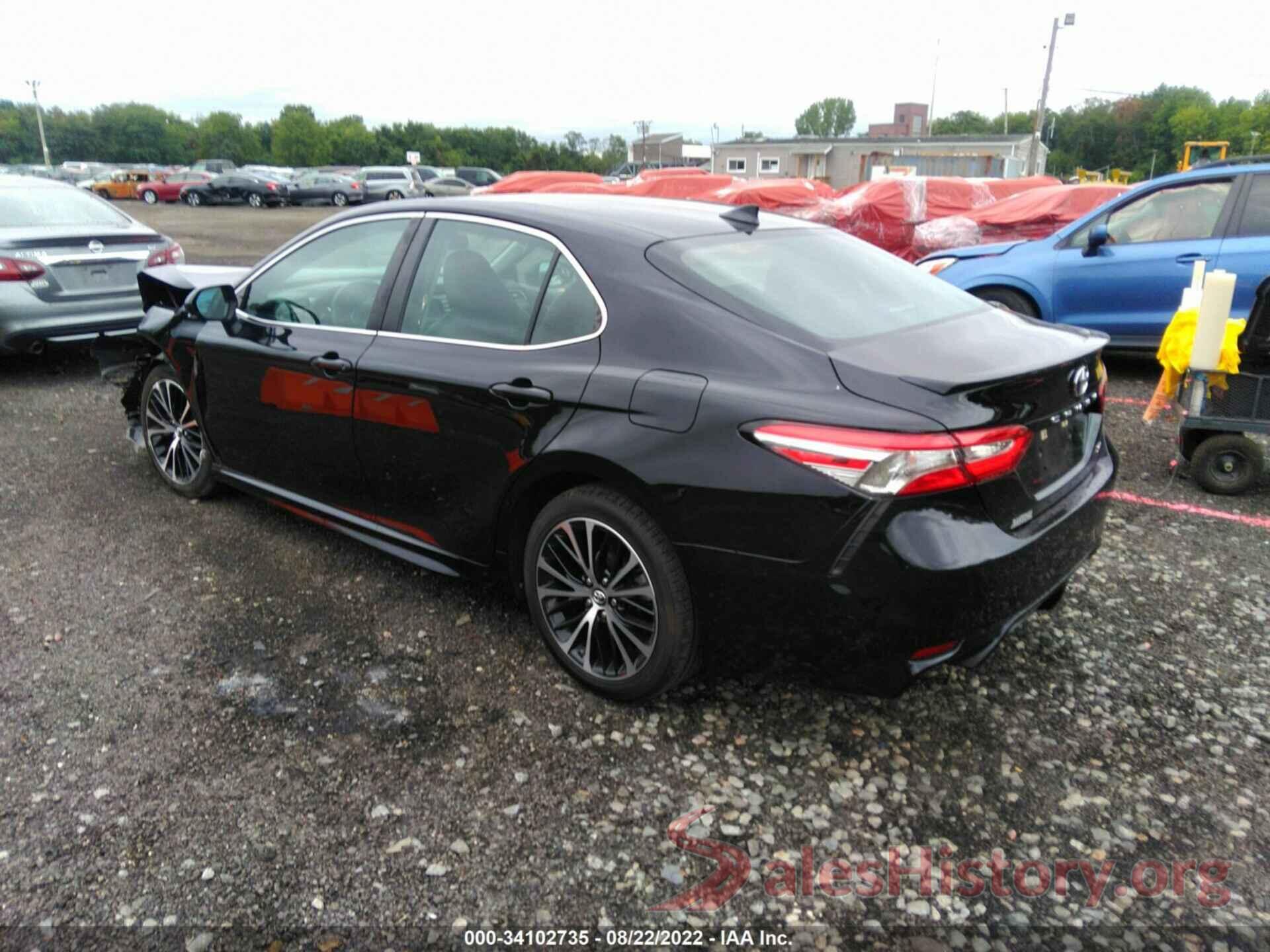 4T1B11HK7KU688829 2019 TOYOTA CAMRY