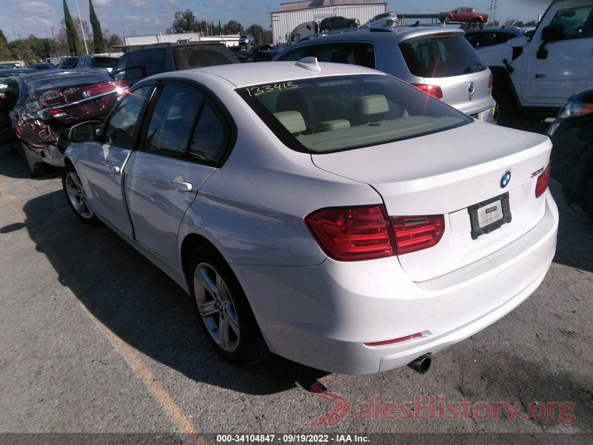 WBA3B1C51EK133413 2014 BMW 3 SERIES