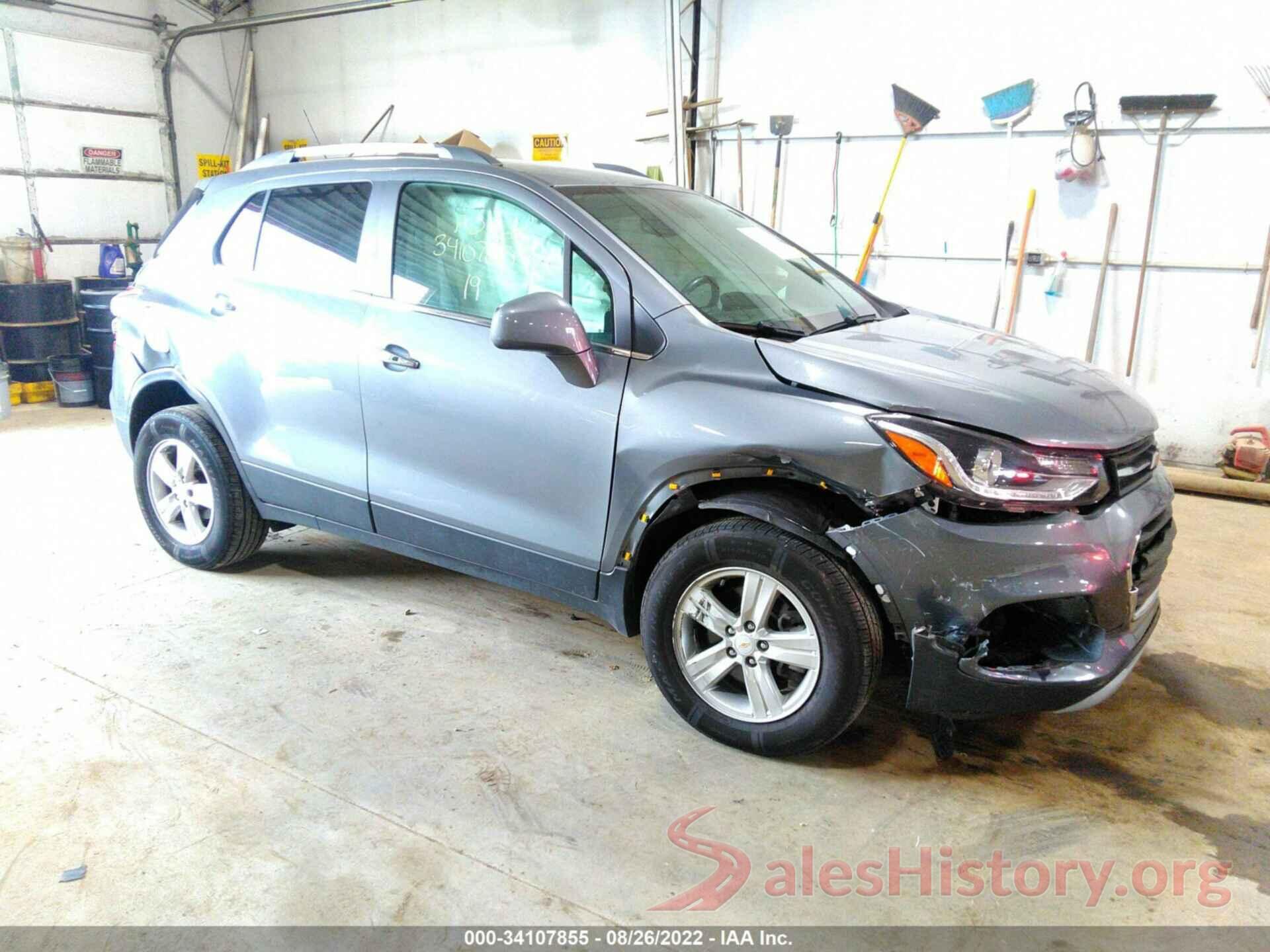 KL7CJPSB0KB927618 2019 CHEVROLET TRAX