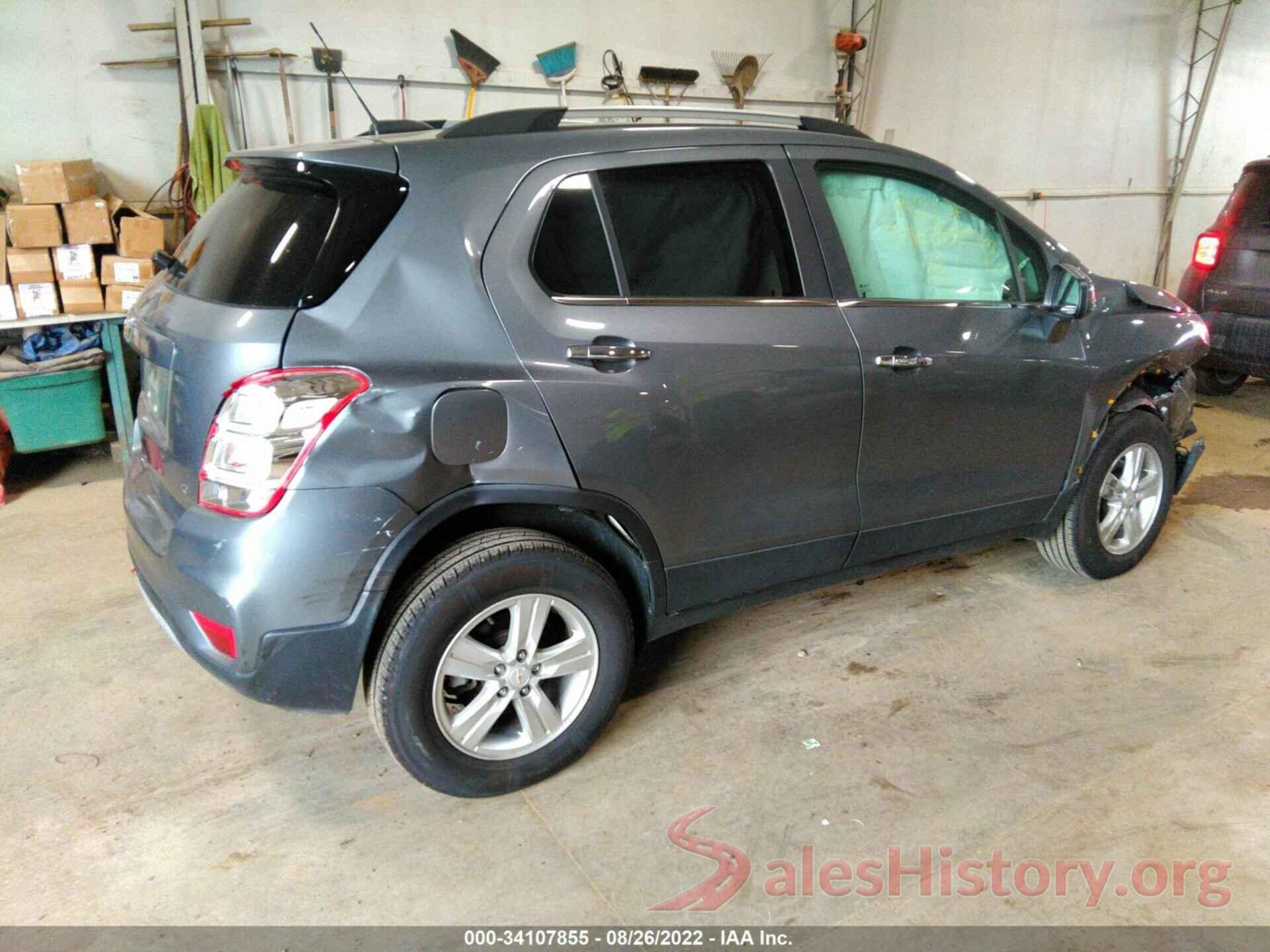 KL7CJPSB0KB927618 2019 CHEVROLET TRAX