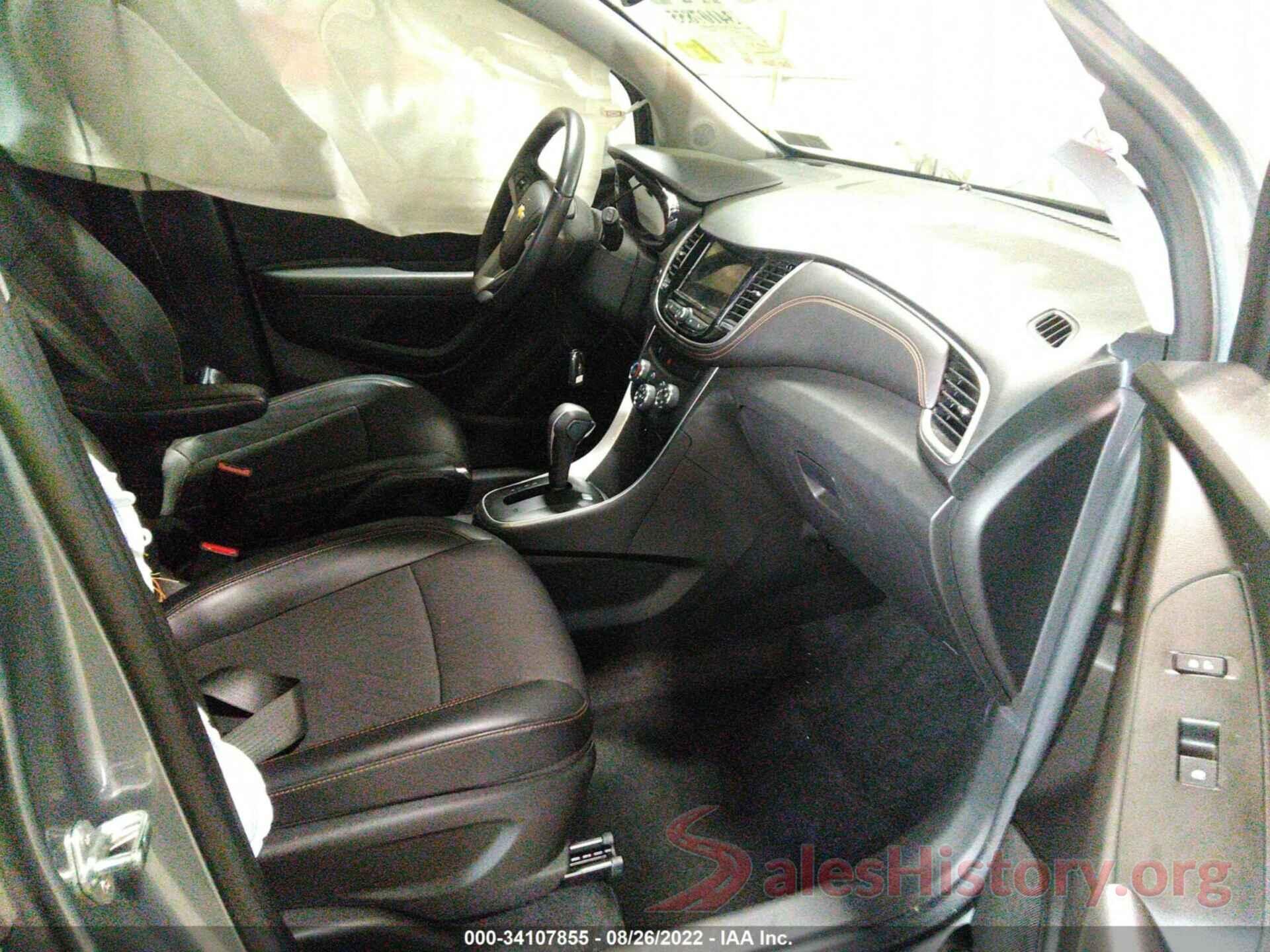 KL7CJPSB0KB927618 2019 CHEVROLET TRAX