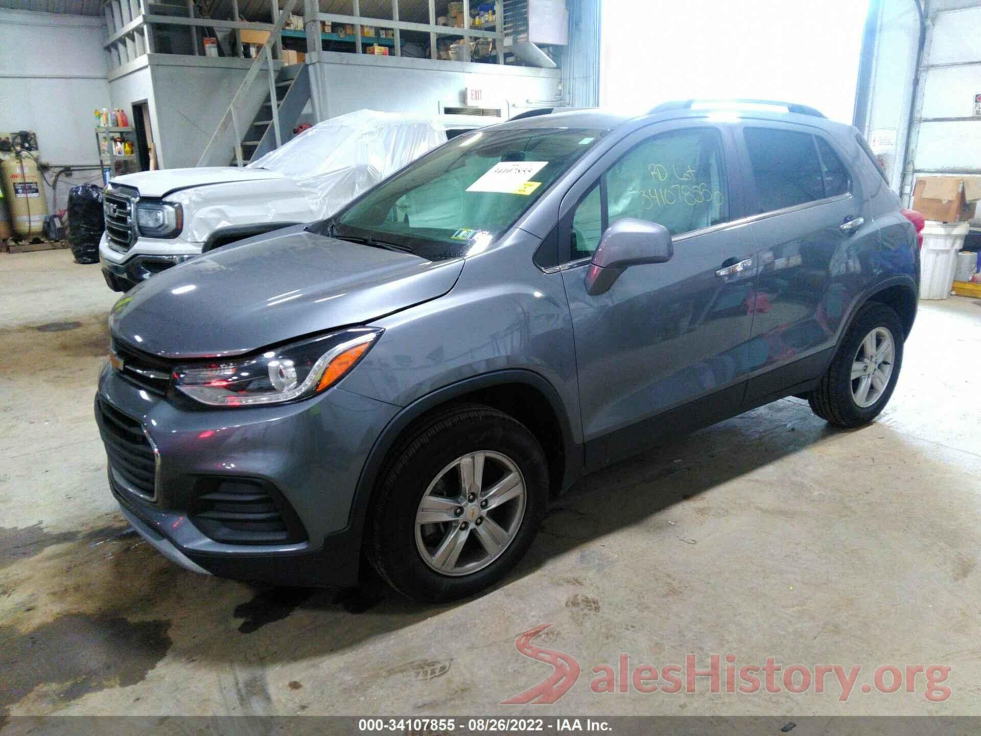 KL7CJPSB0KB927618 2019 CHEVROLET TRAX