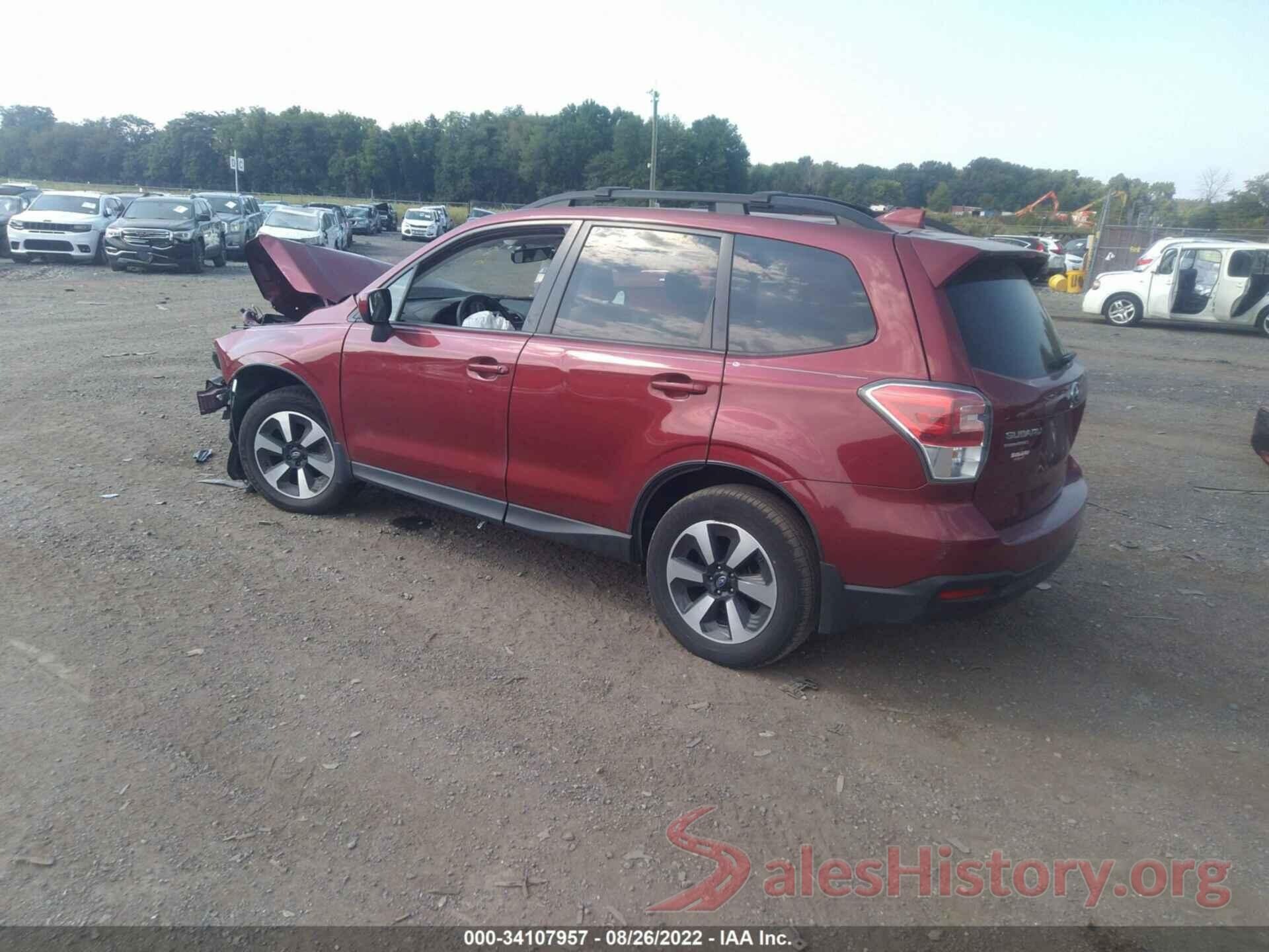 JF2SJAGC3JH495763 2018 SUBARU FORESTER