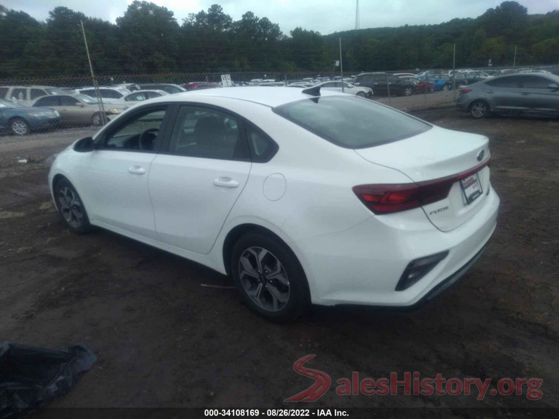 3KPF24AD2LE237839 2020 KIA FORTE