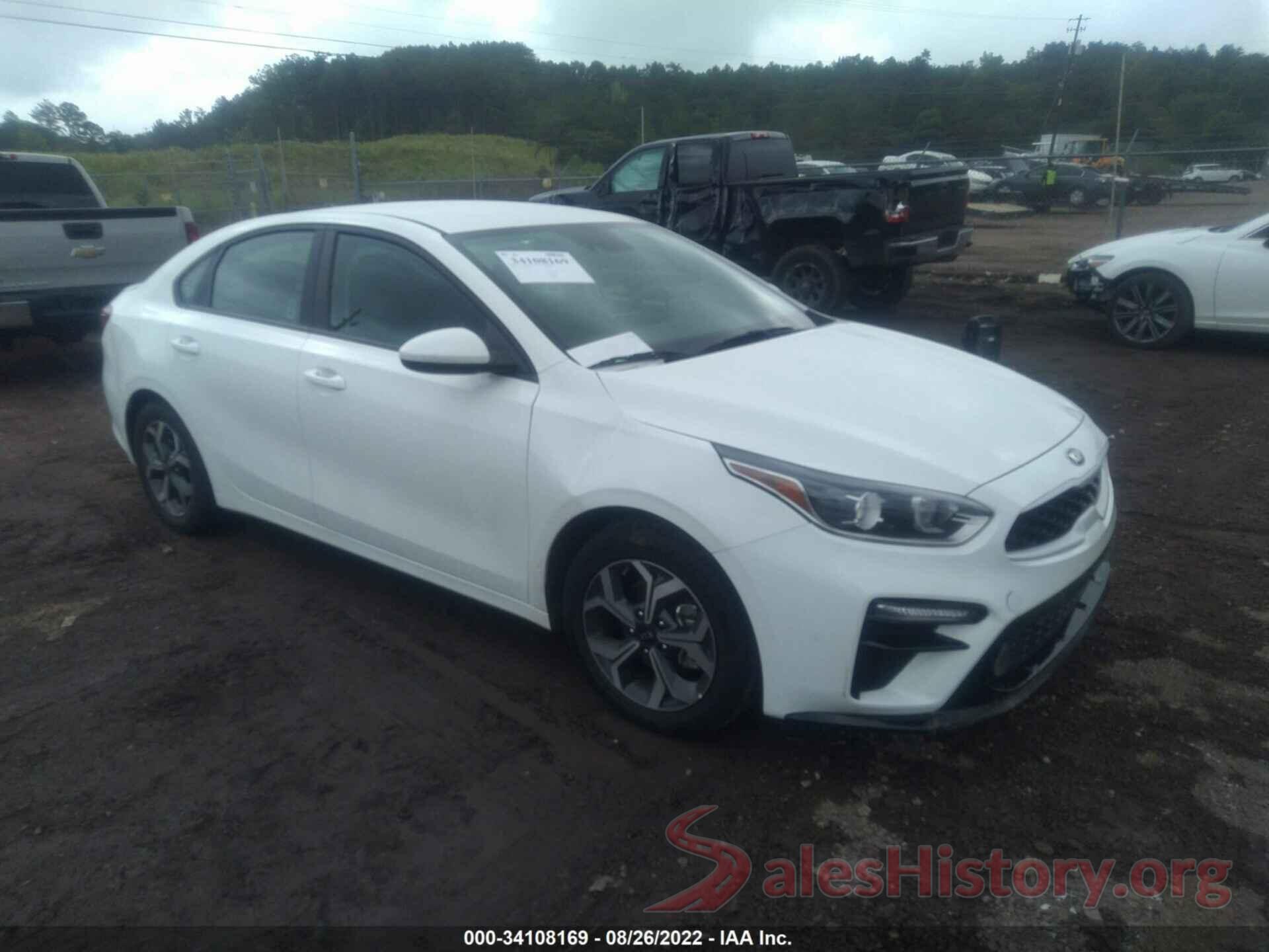 3KPF24AD2LE237839 2020 KIA FORTE