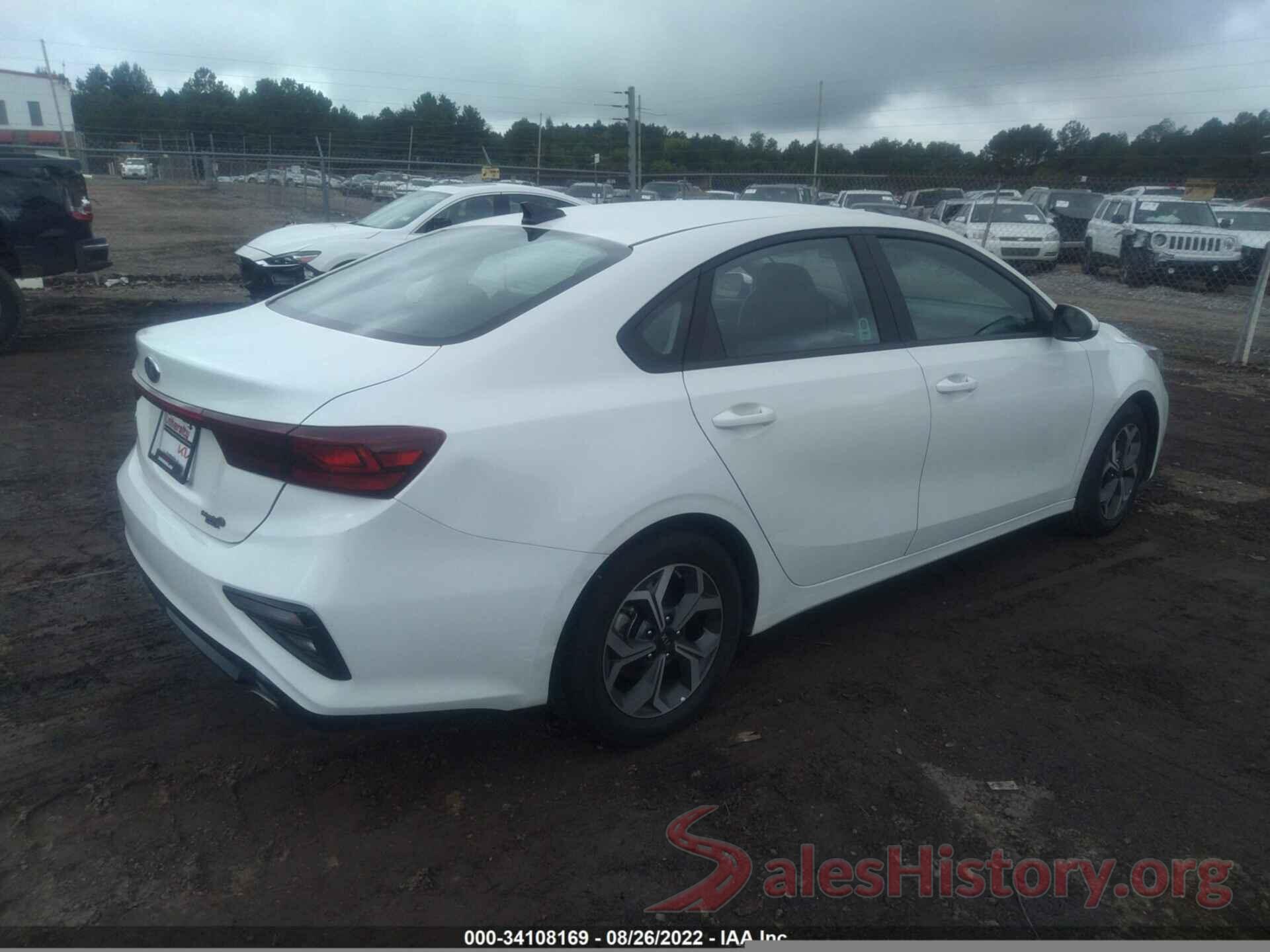 3KPF24AD2LE237839 2020 KIA FORTE