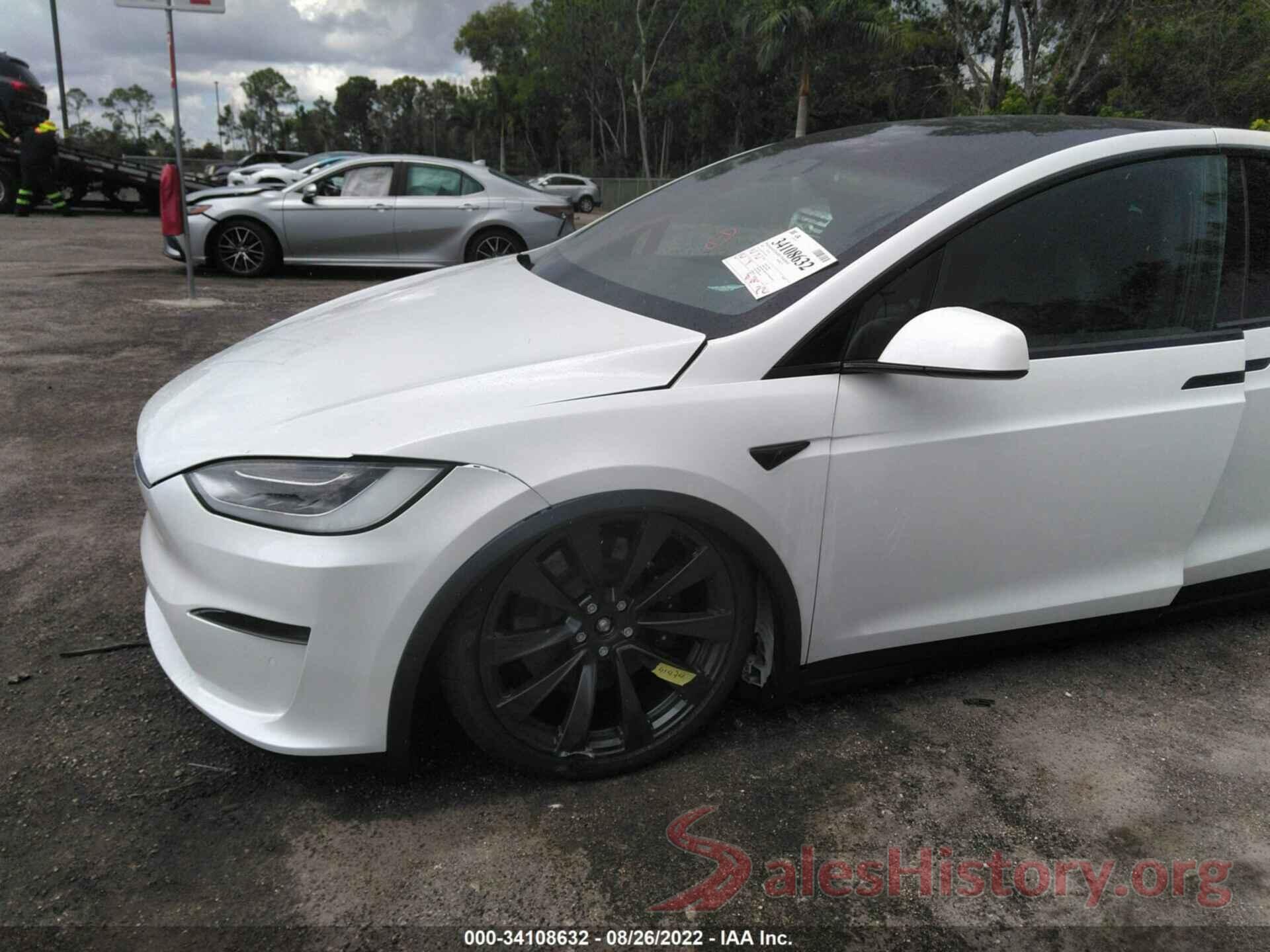 7SAXCBE55NF335983 2022 TESLA MODEL X