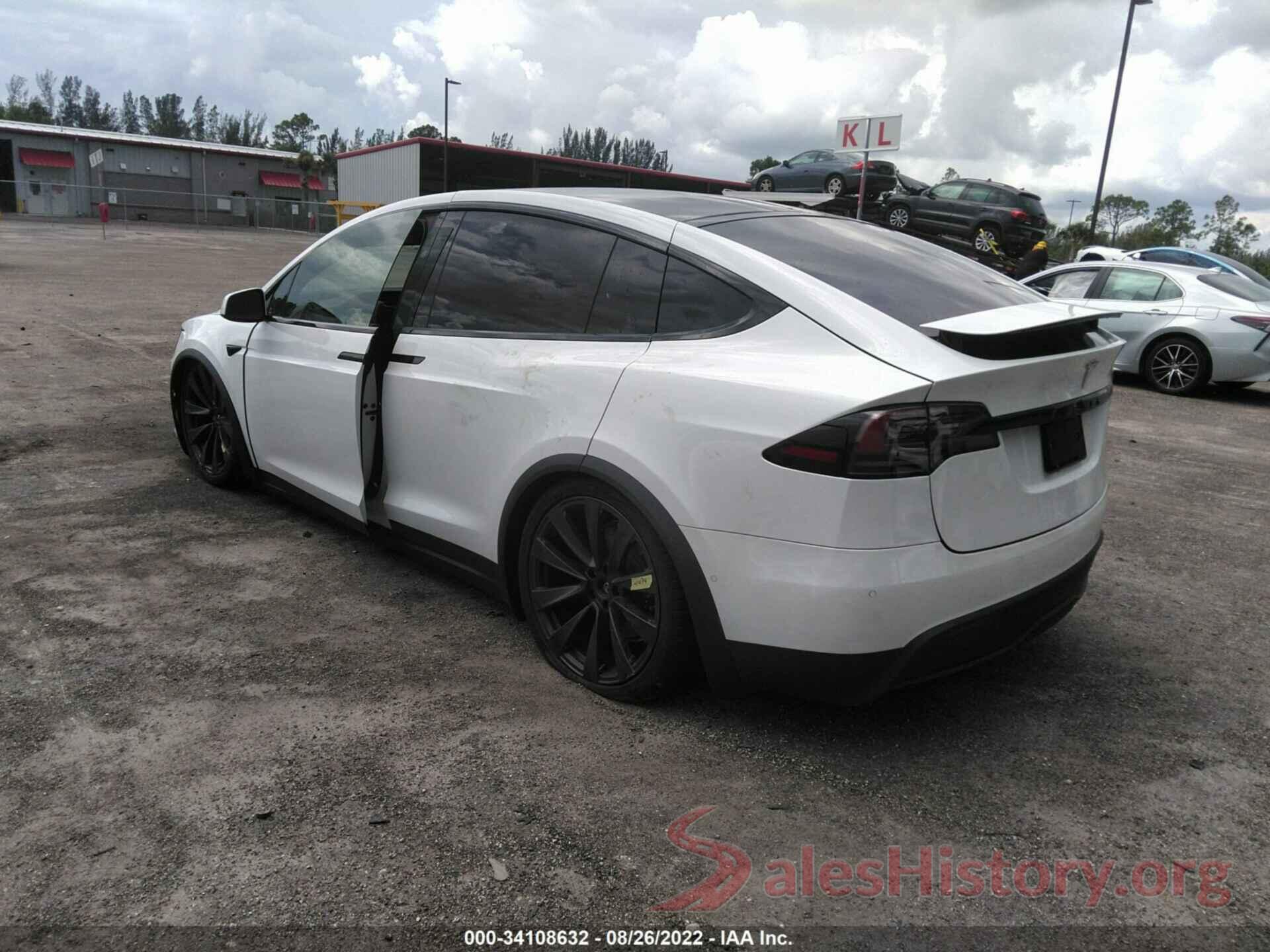 7SAXCBE55NF335983 2022 TESLA MODEL X