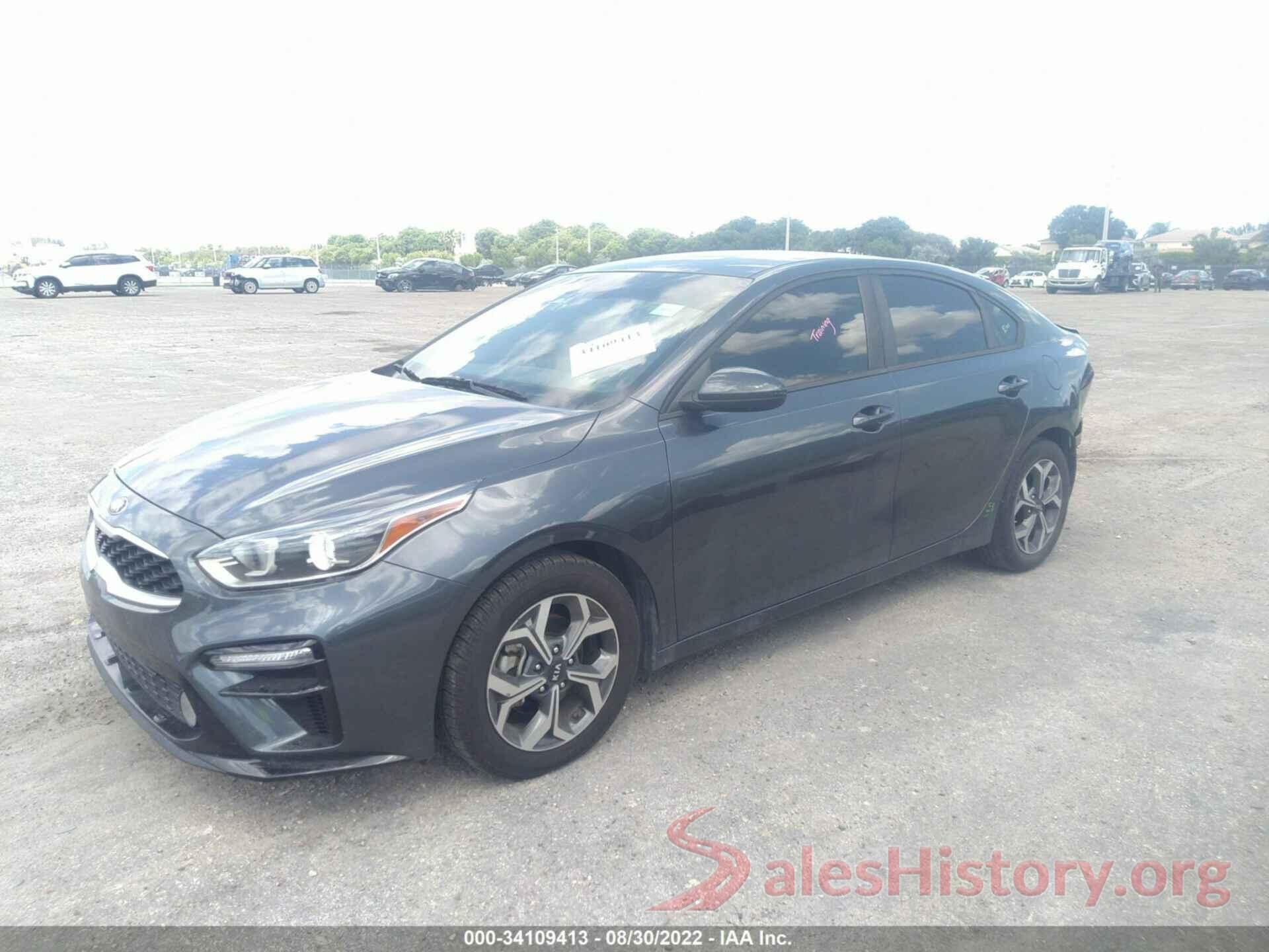 3KPF24AD7KE133183 2019 KIA FORTE