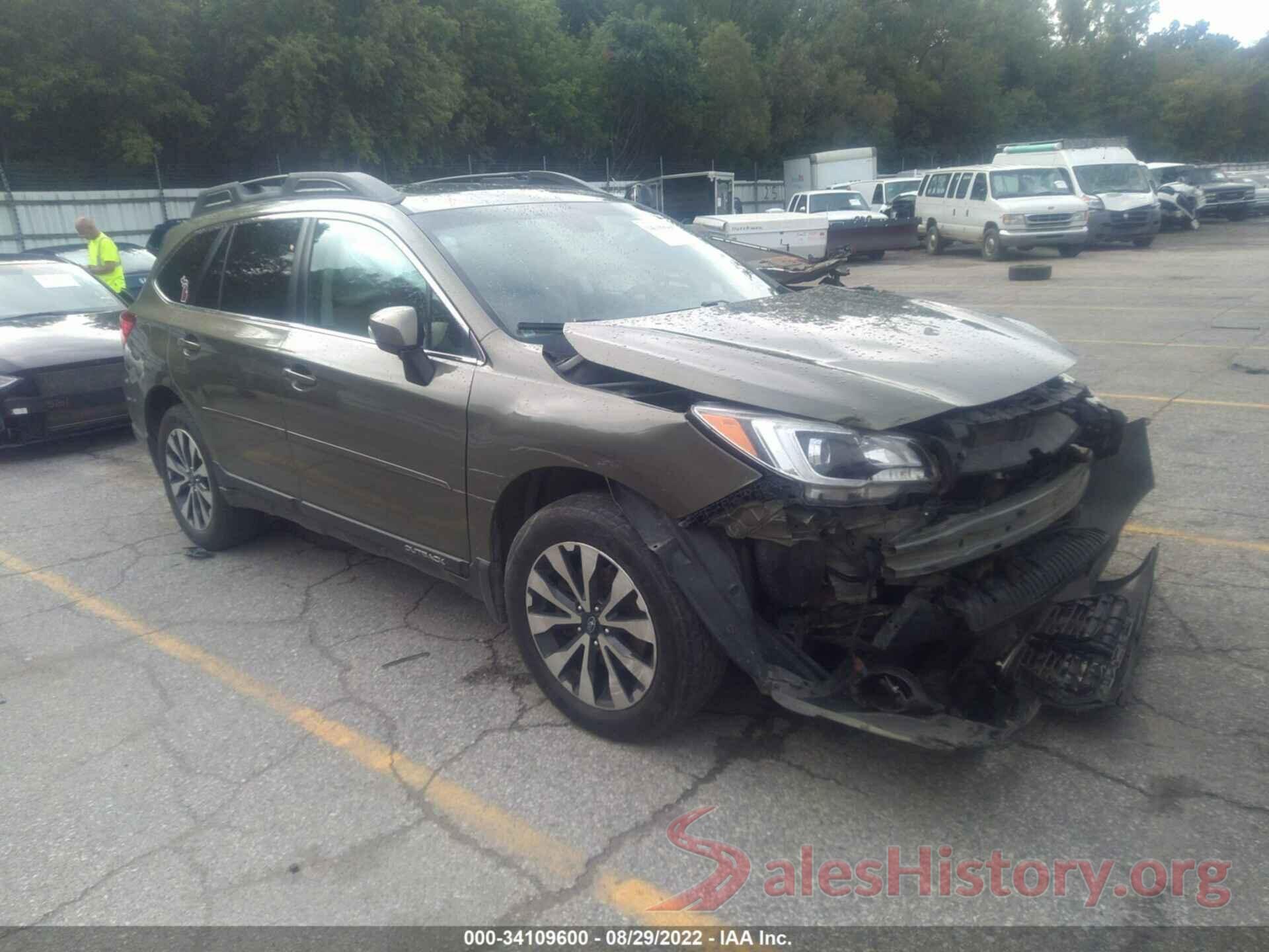 4S4BSANC5G3350661 2016 SUBARU OUTBACK