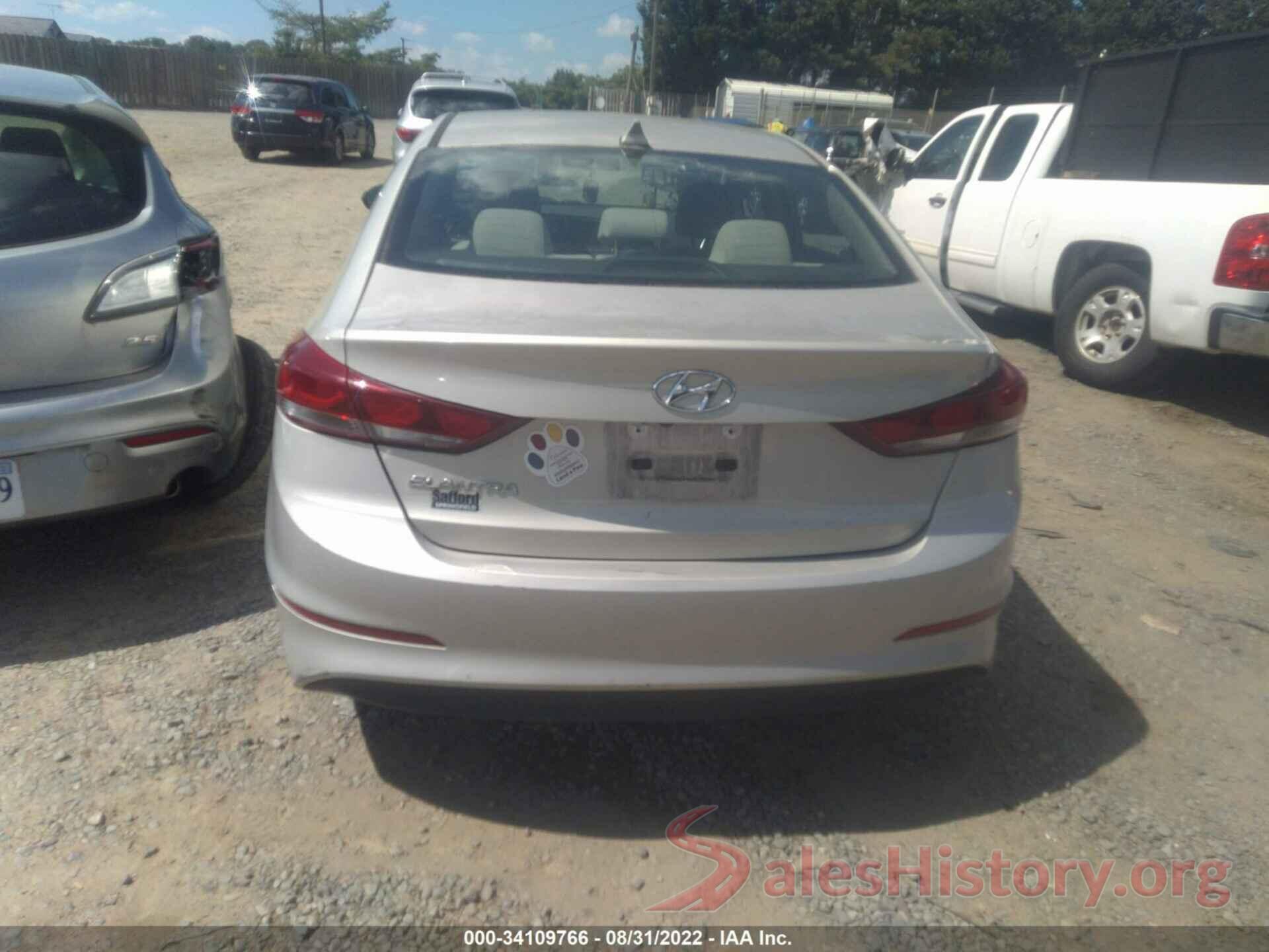 KMHD84LF7HU141147 2017 HYUNDAI ELANTRA