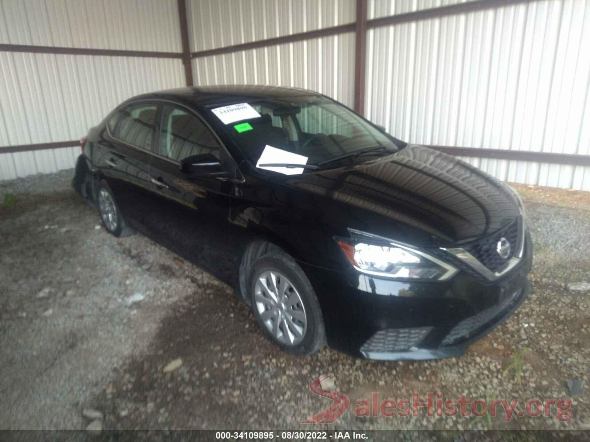 3N1AB7AP4KY453049 2019 NISSAN SENTRA