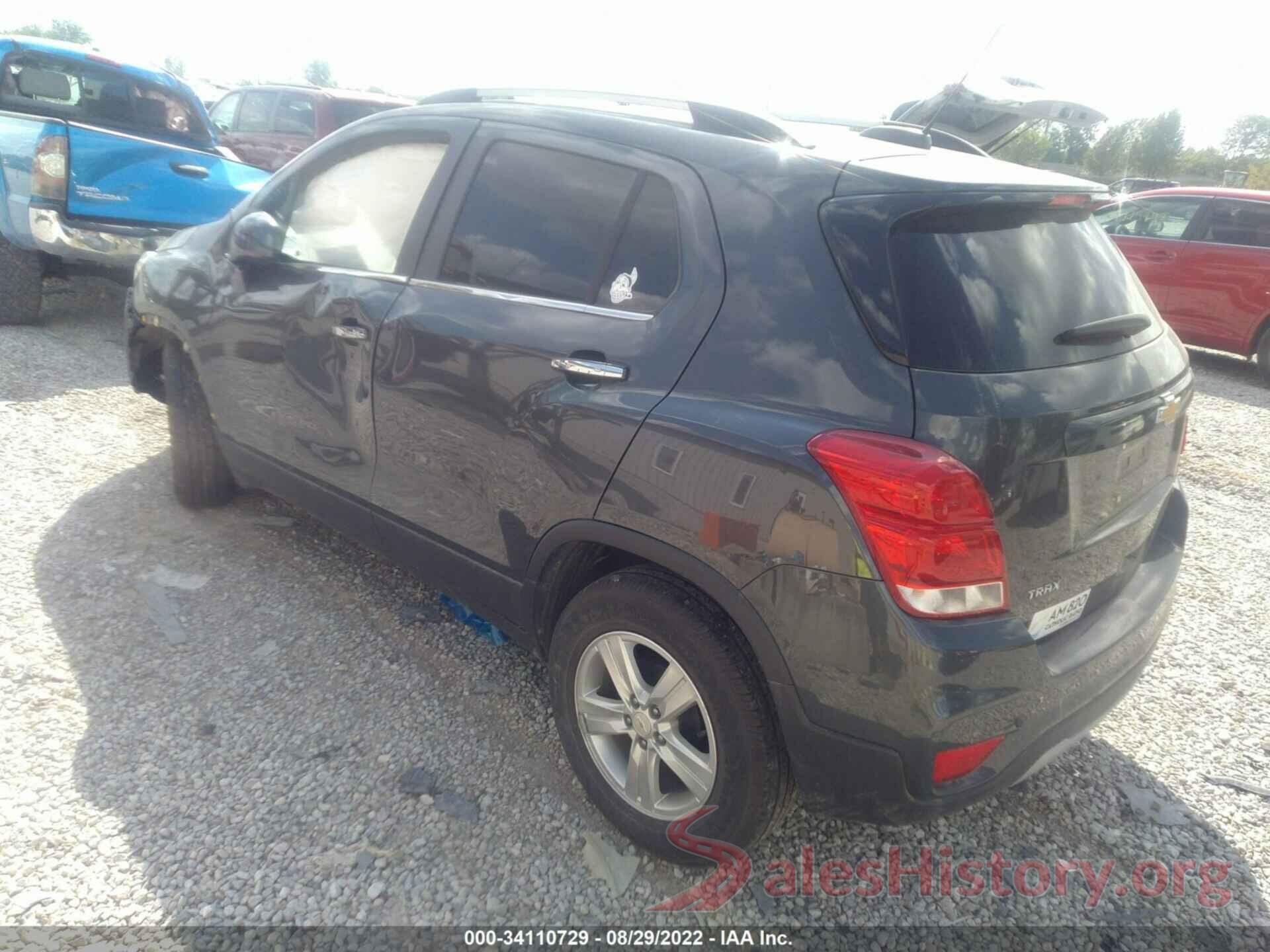 KL7CJLSB7JB680024 2018 CHEVROLET TRAX