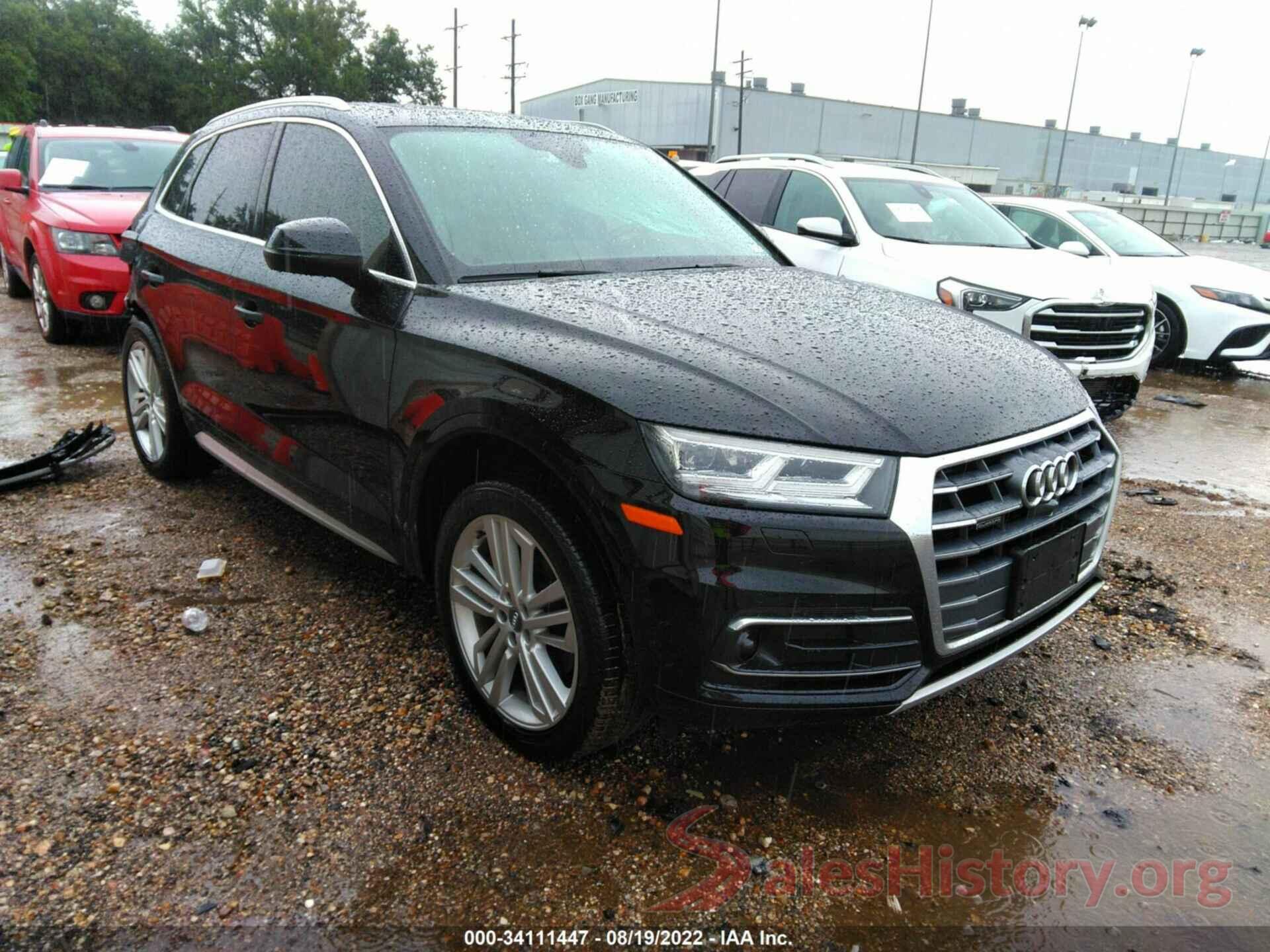 WA1CNAFY0J2209336 2018 AUDI Q5