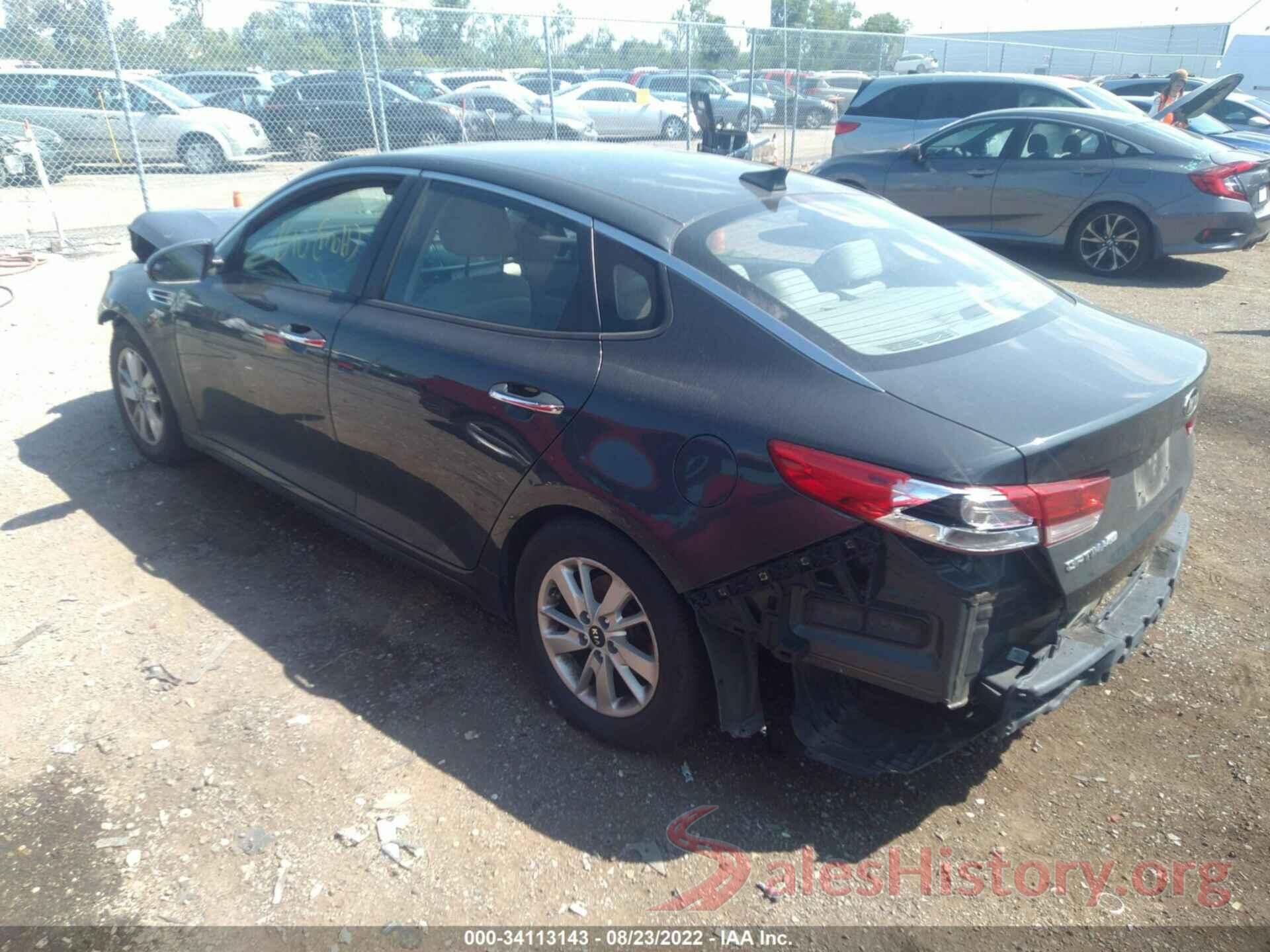 KNAGT4L35G5078500 2016 KIA OPTIMA