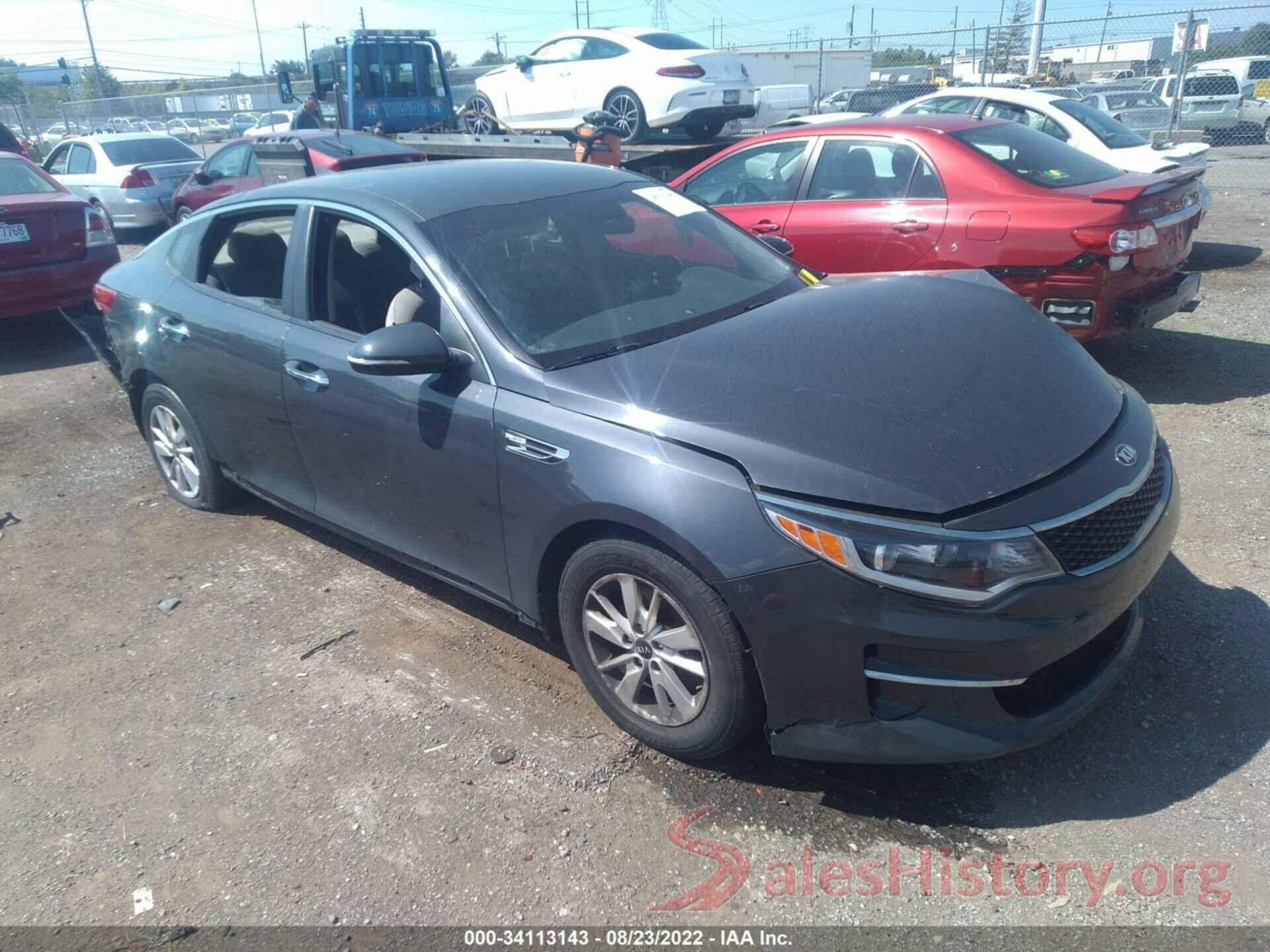 KNAGT4L35G5078500 2016 KIA OPTIMA