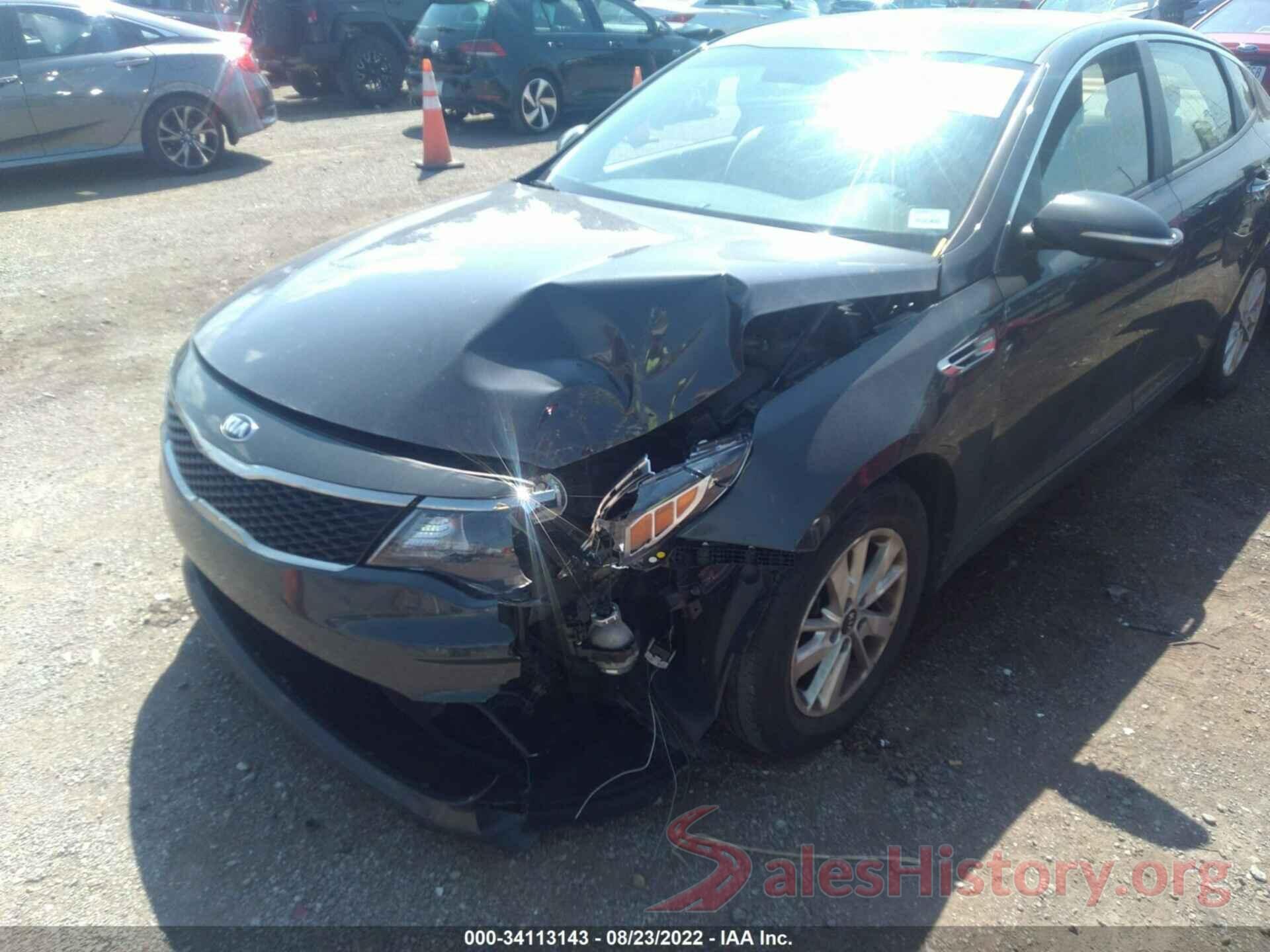 KNAGT4L35G5078500 2016 KIA OPTIMA