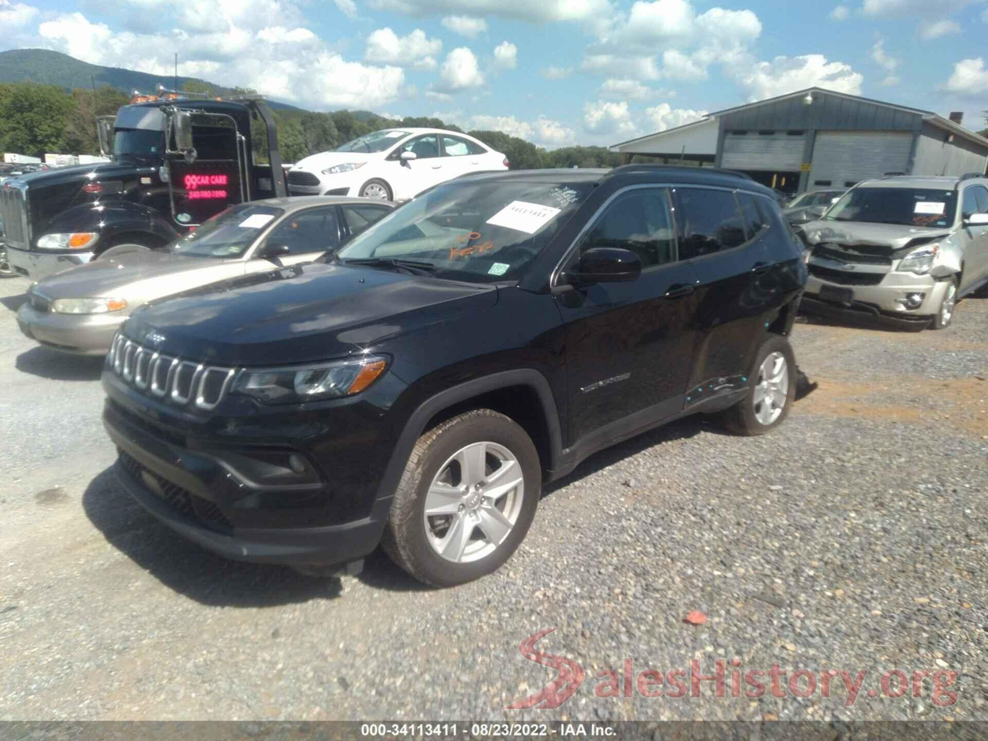 3C4NJDBB1NT120702 2022 JEEP COMPASS