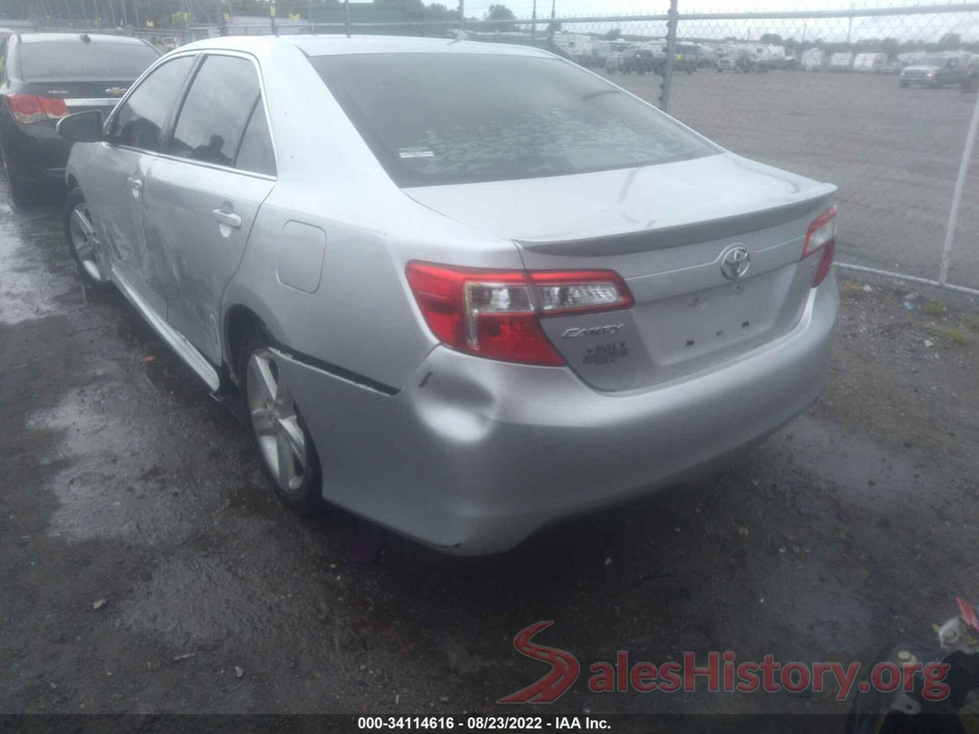 4T1BF1FK8DU215321 2013 TOYOTA CAMRY