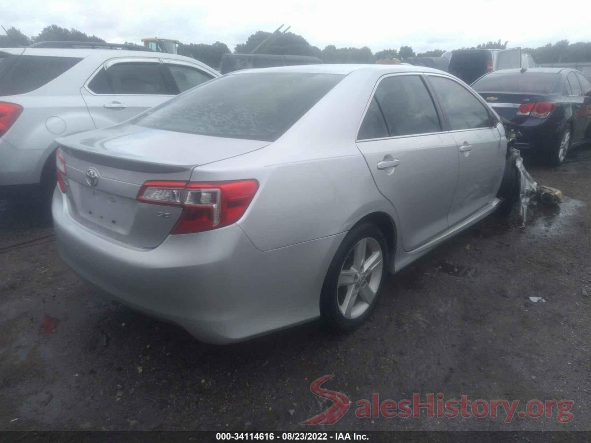 4T1BF1FK8DU215321 2013 TOYOTA CAMRY