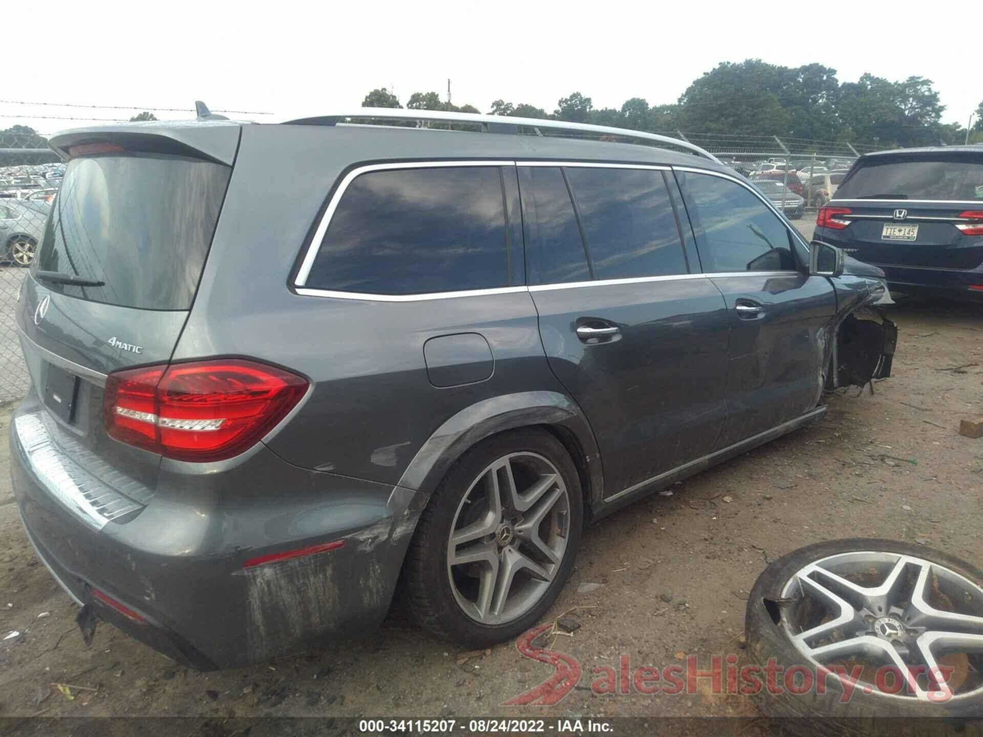 4JGDF7DE0JB164655 2018 MERCEDES-BENZ GLS