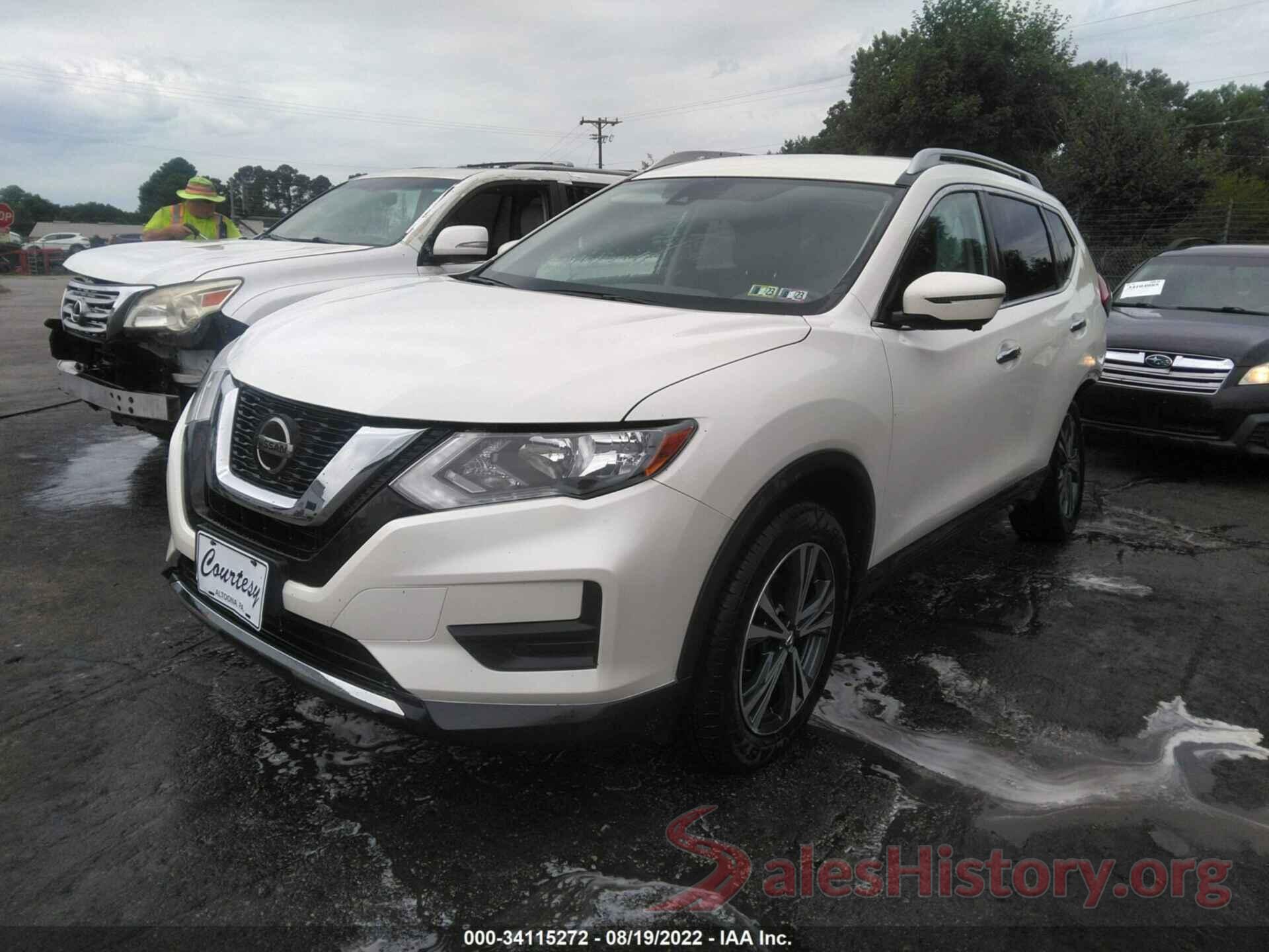 JN8AT2MV4KW396628 2019 NISSAN ROGUE