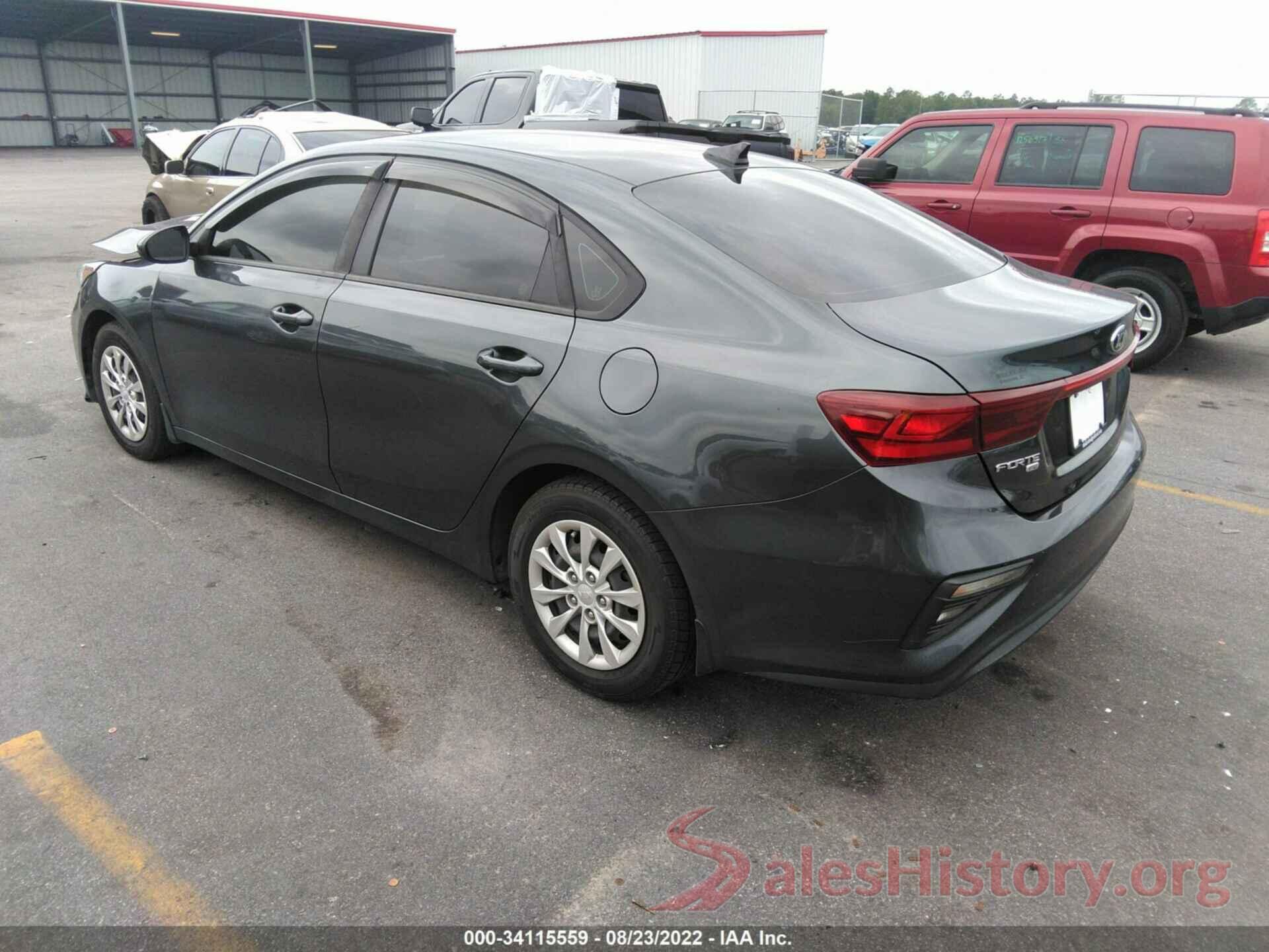 3KPF24AD9KE096654 2019 KIA FORTE