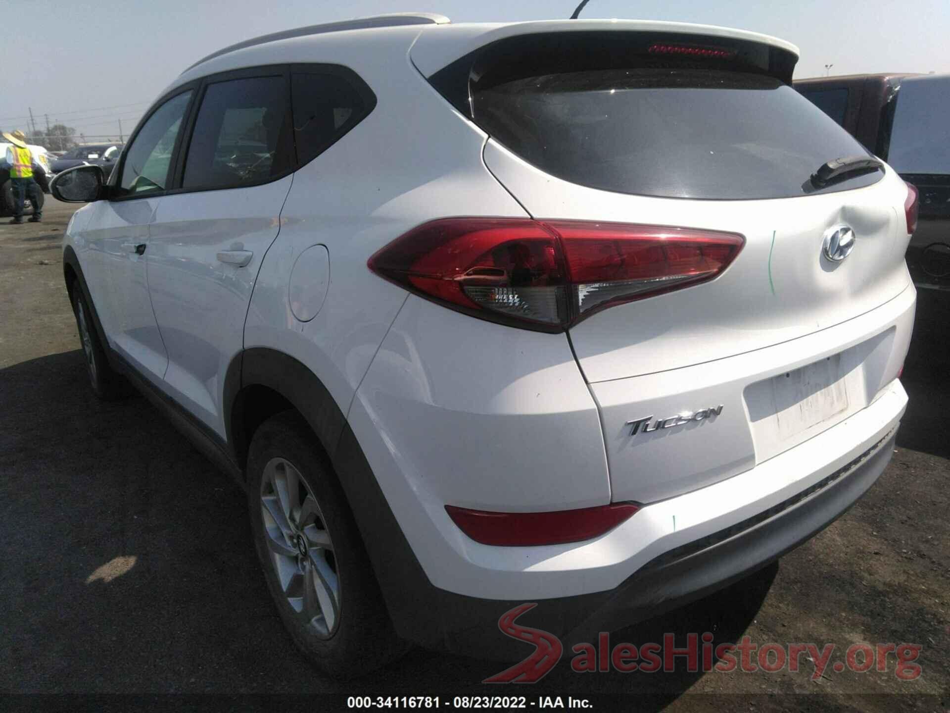 KM8J33A42GU194091 2016 HYUNDAI TUCSON