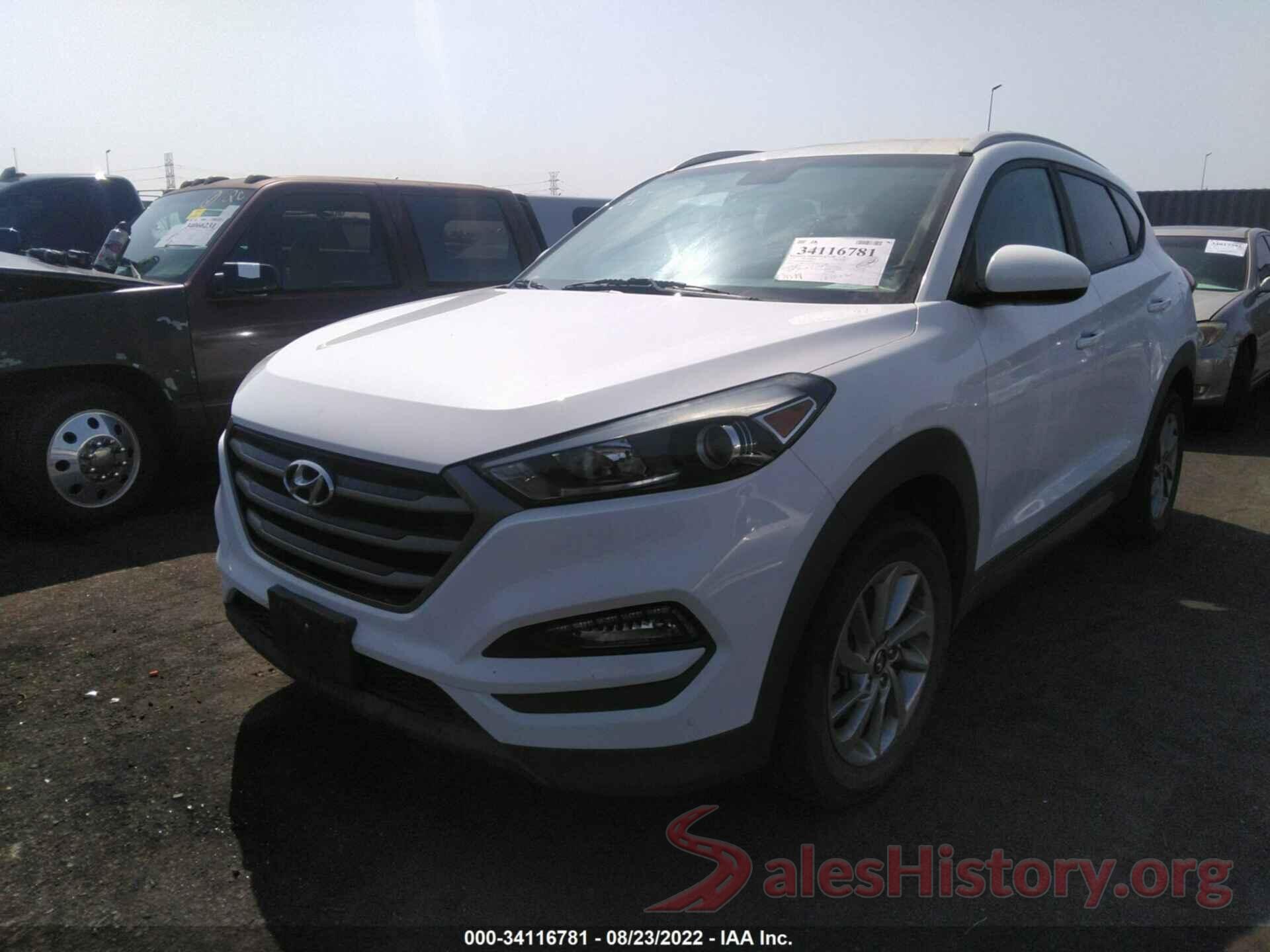 KM8J33A42GU194091 2016 HYUNDAI TUCSON