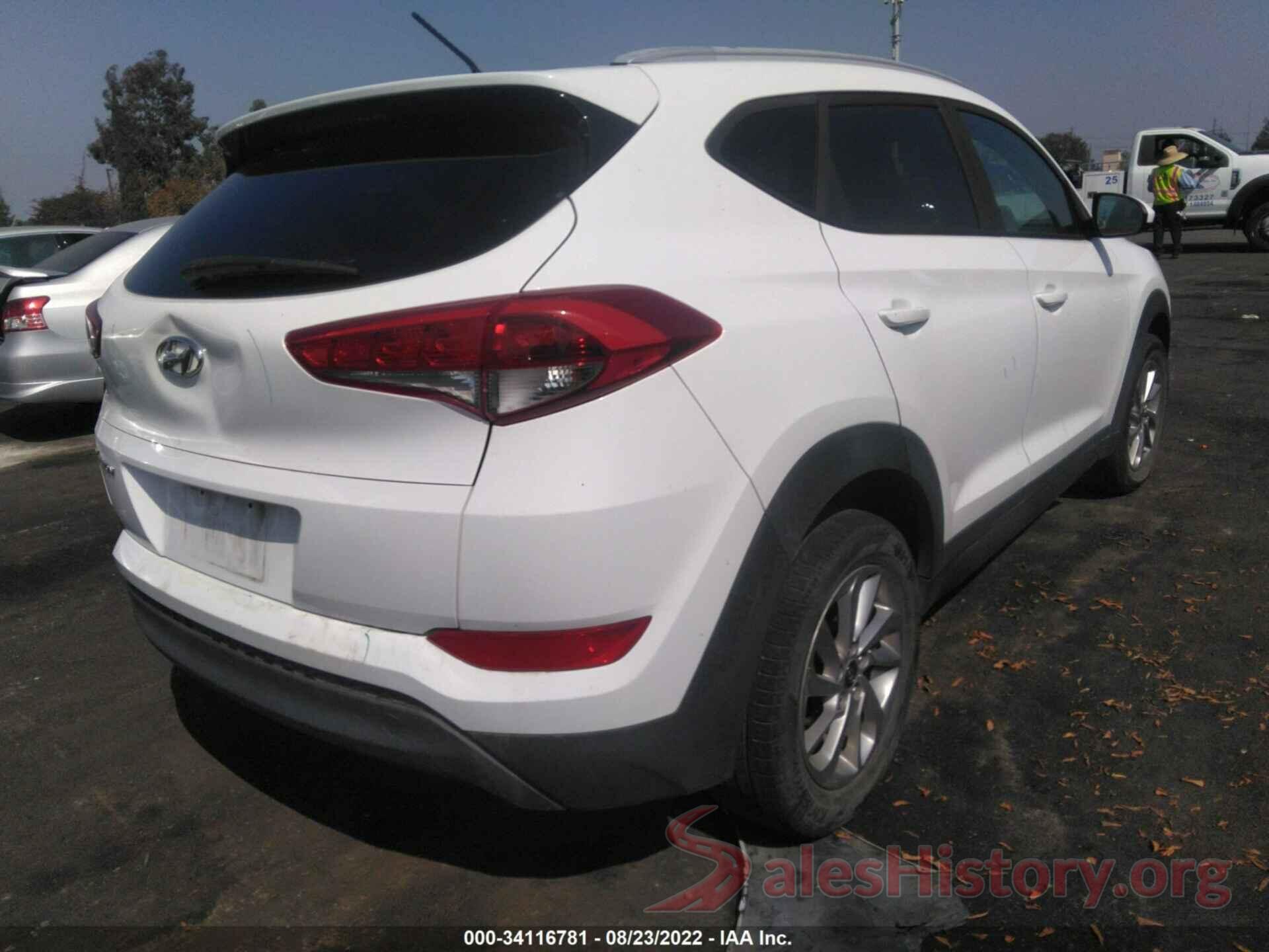 KM8J33A42GU194091 2016 HYUNDAI TUCSON