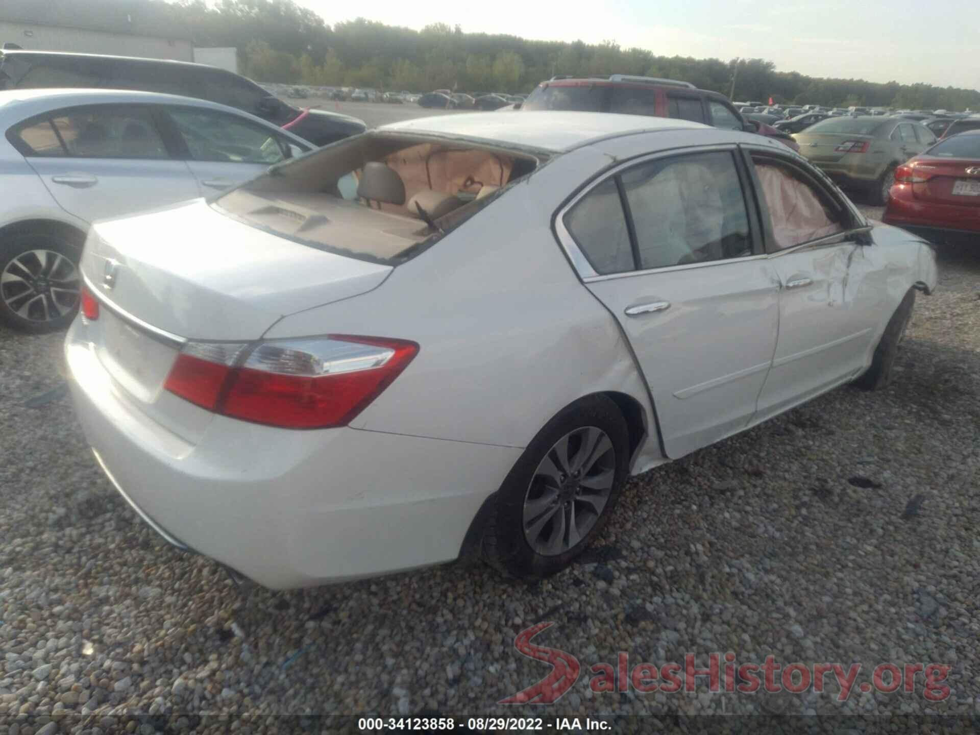 1HGCR2F38FA119399 2015 HONDA ACCORD SEDAN