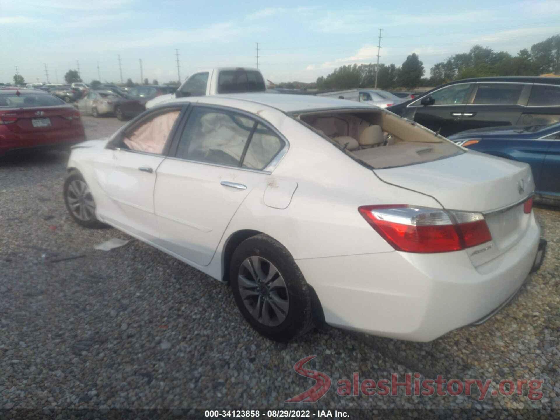 1HGCR2F38FA119399 2015 HONDA ACCORD SEDAN