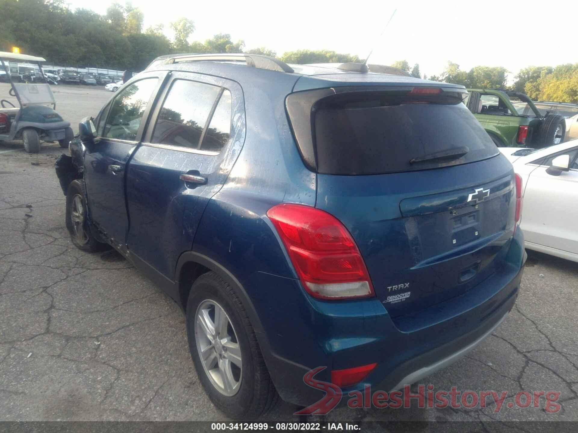 3GNCJLSB9KL254779 2019 CHEVROLET TRAX